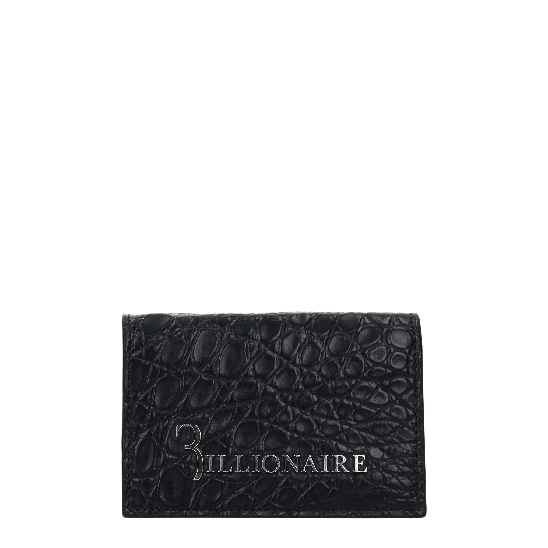 Billionaire Italian Couture Blue Crocodile Cardholder | Regal Royce