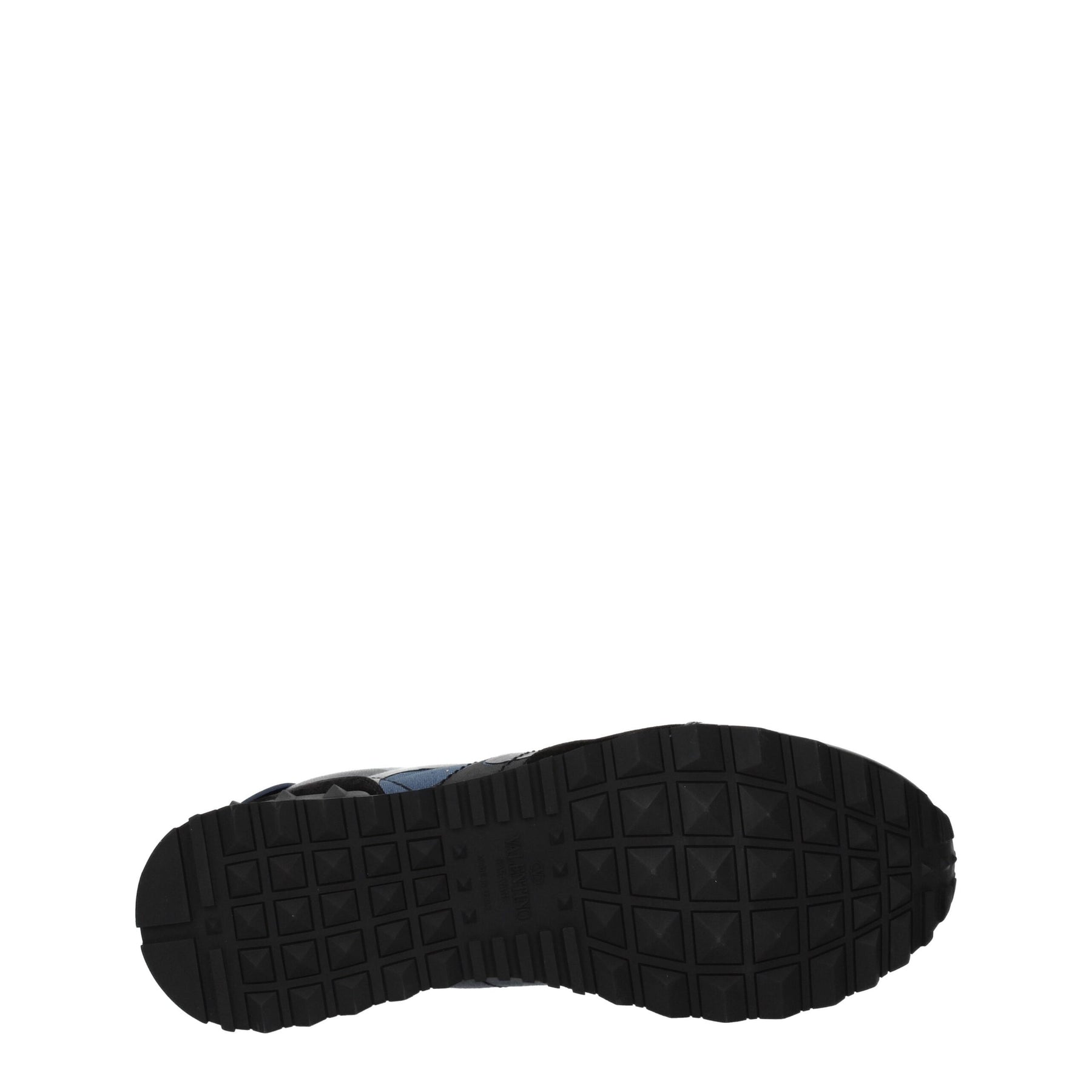 Valentino Garavani Blue Leather Low Top Sneakers | Regal Royce