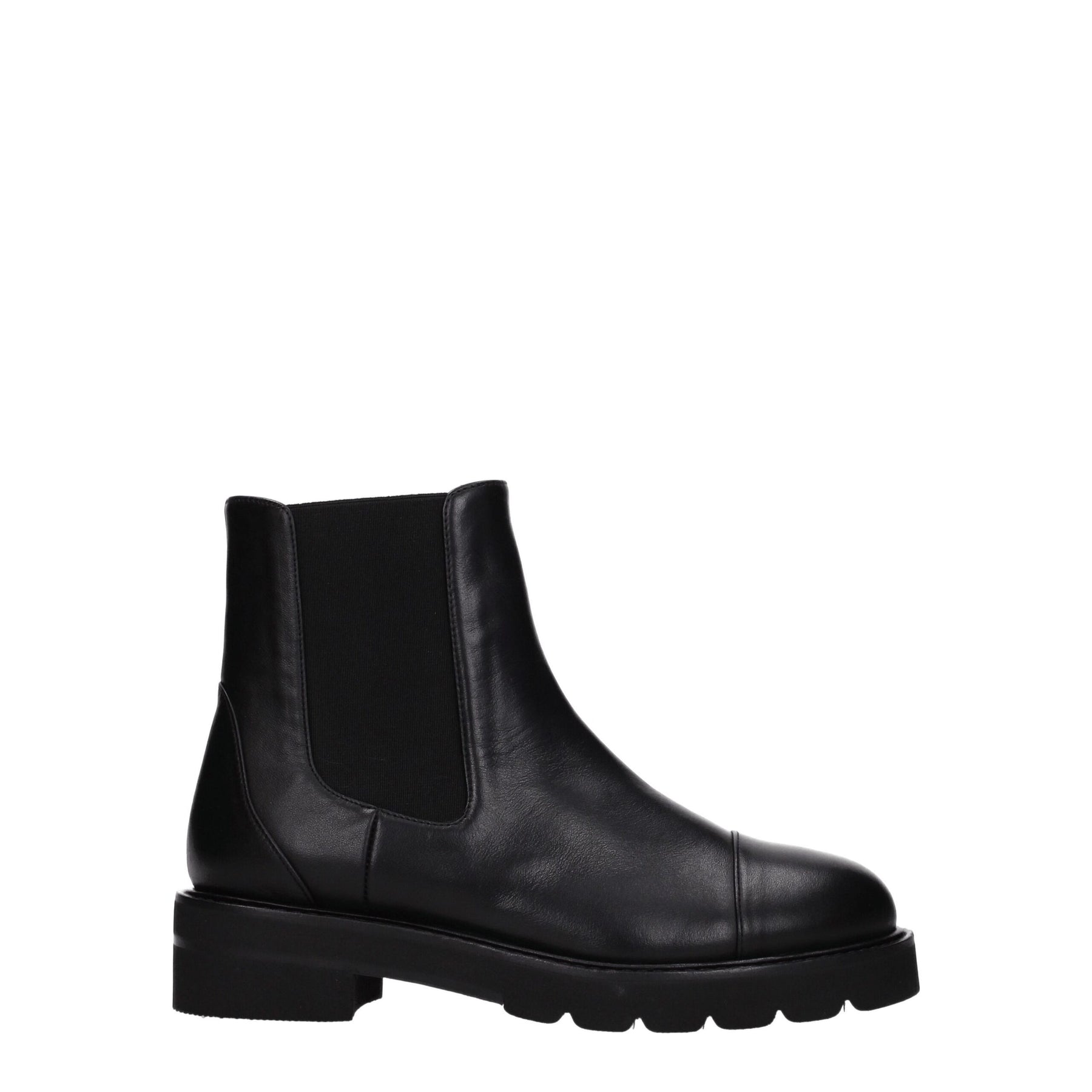 Stuart Weitzman Black Leather Ankle Boots | Regal Royce