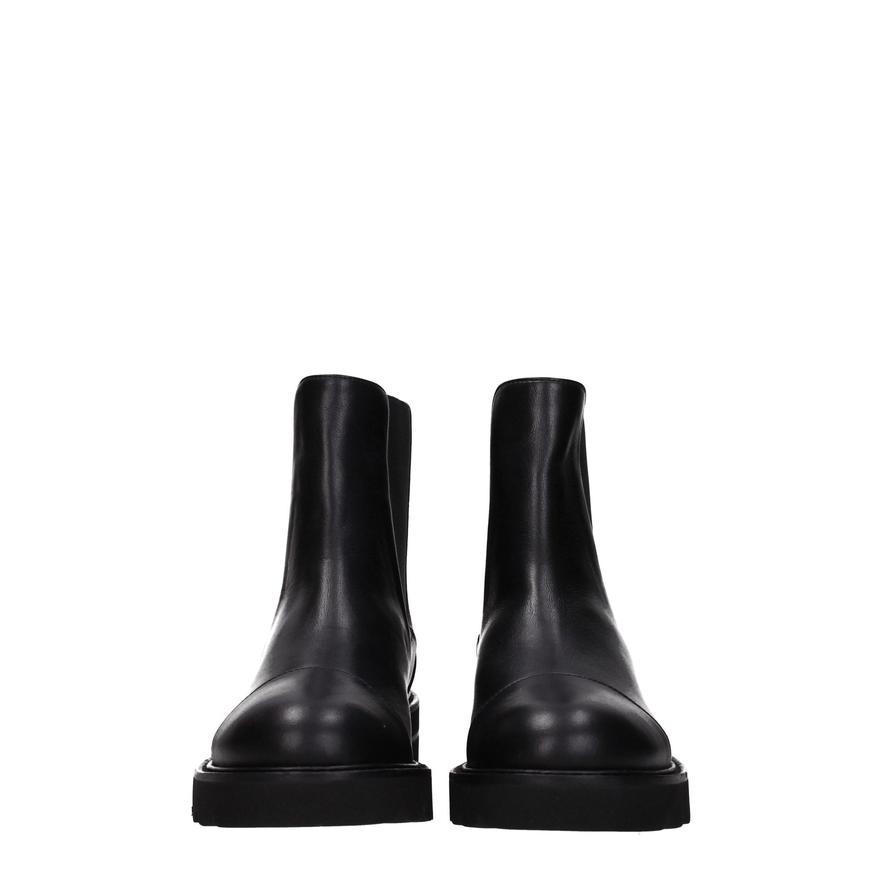 Stuart Weitzman Black Leather Ankle Boots | Regal Royce