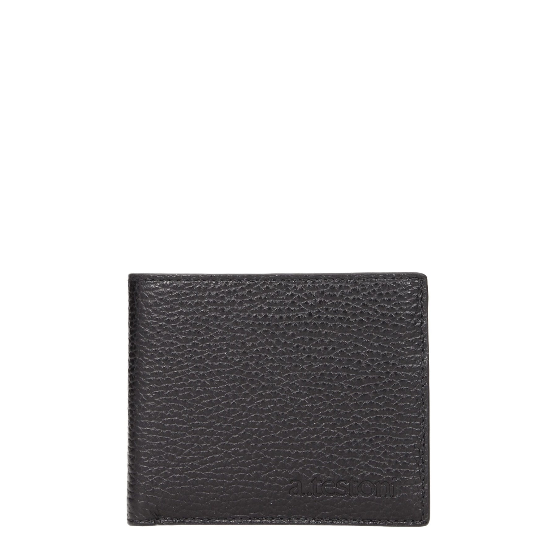 Testoni Black Leather Wallet | Regal Royce