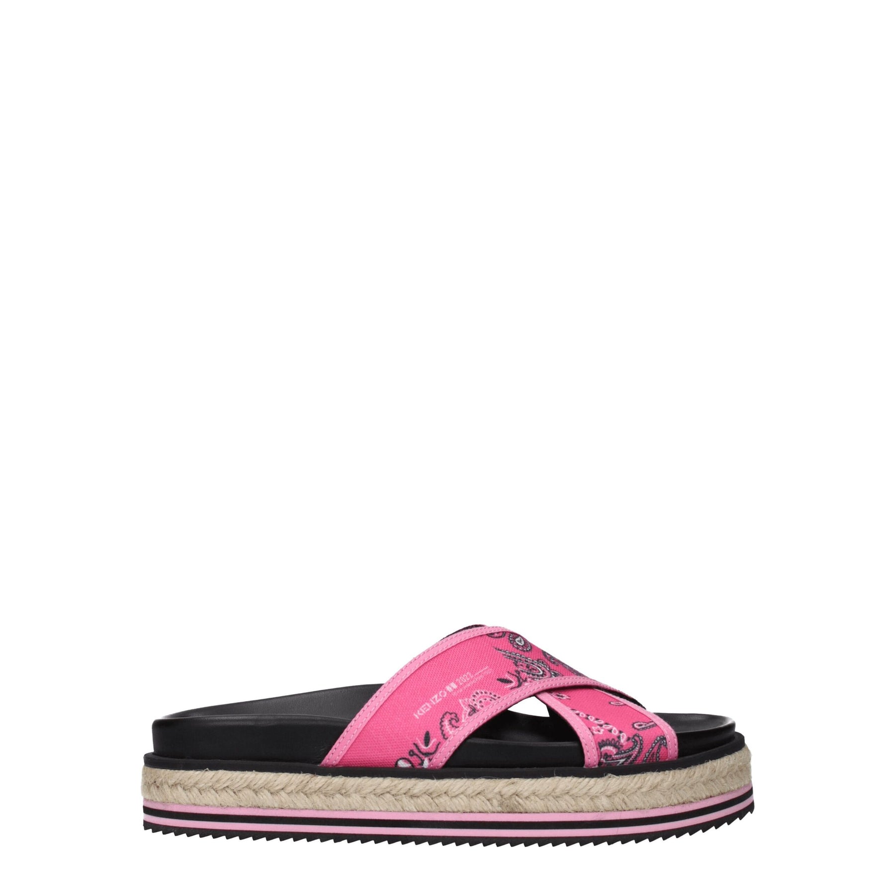 Kenzo Pink Fabric Slippers | Regal Royce