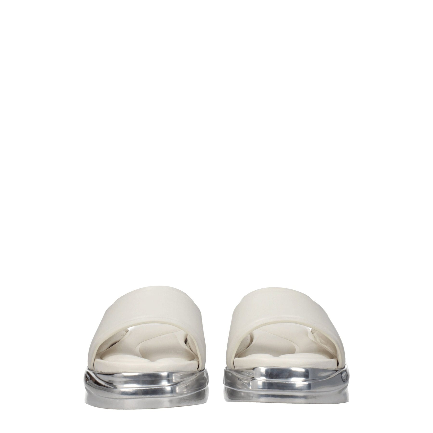 Alyx Gray Leather Slippers | Regal Royce