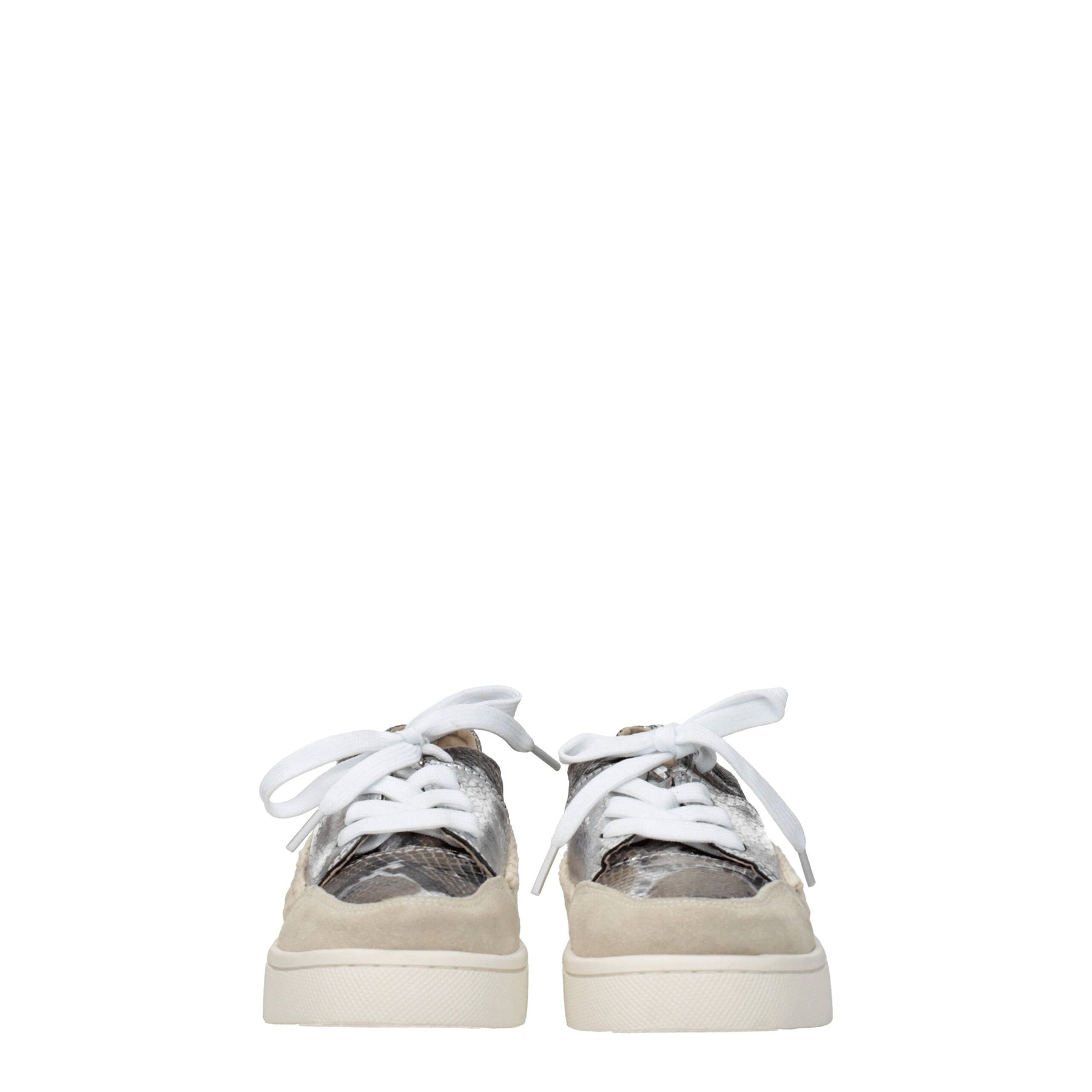 Mou Gray Leather Low Top Sneakers | Regal Royce
