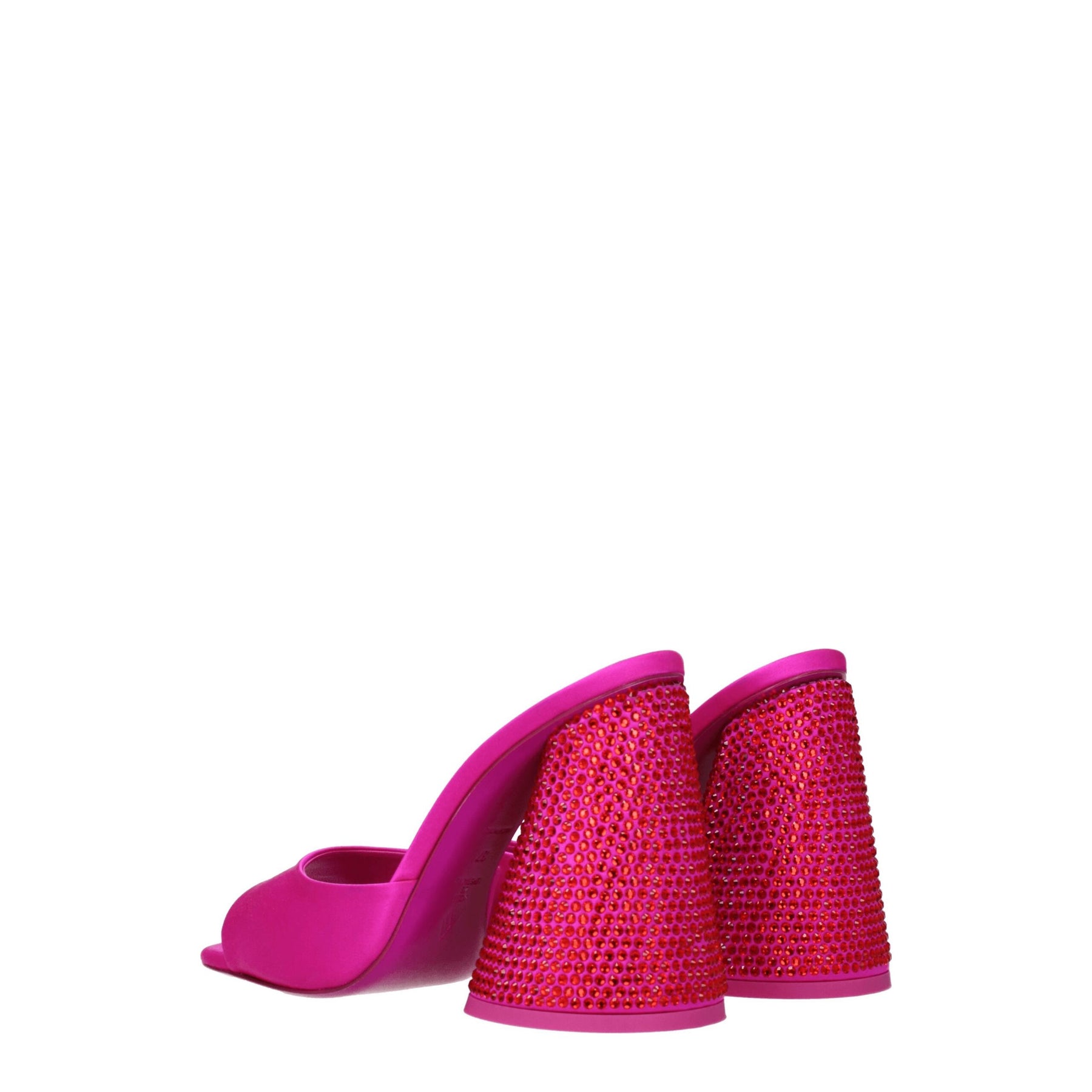 The Attico Pink Satin Platform Sandals | Regal Royce