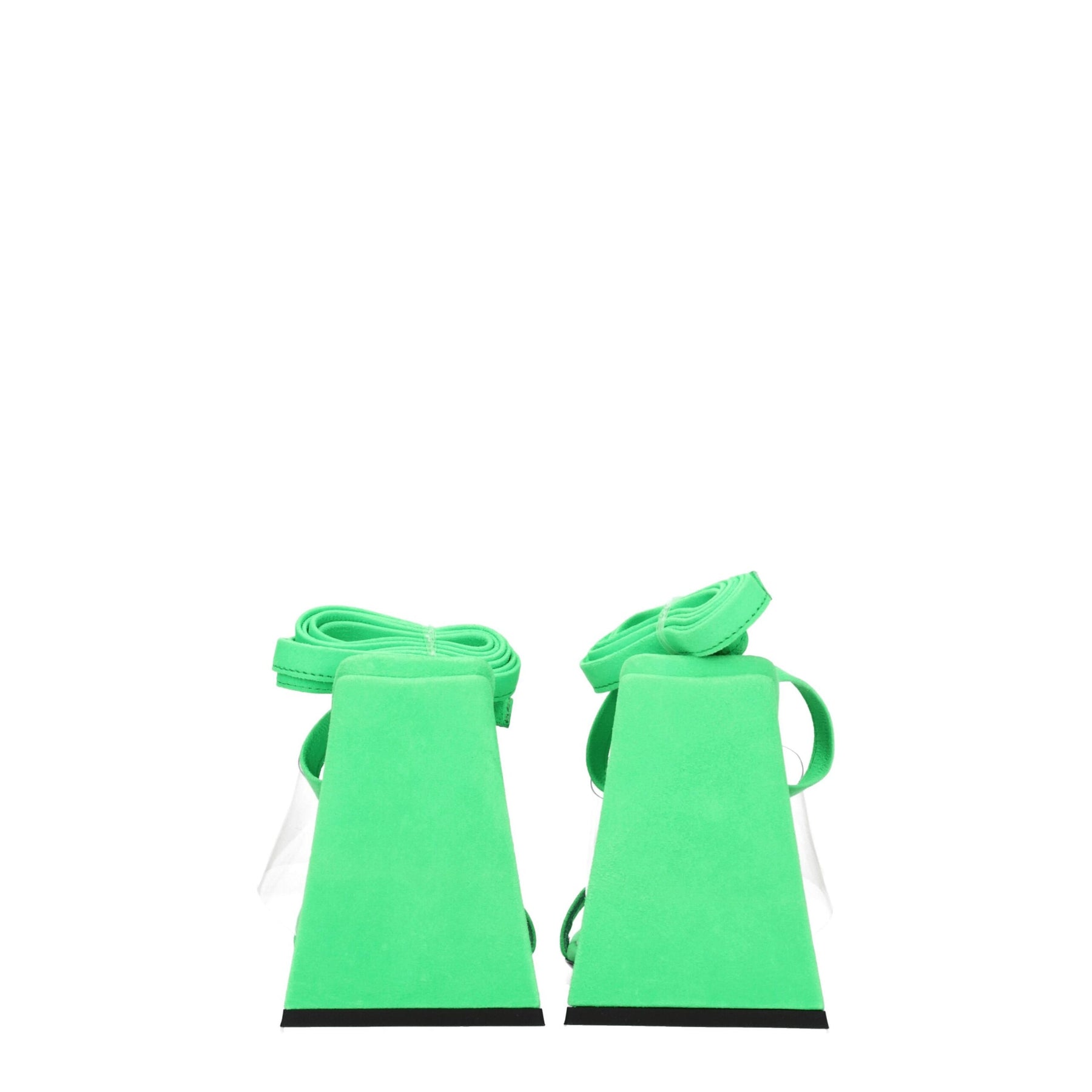 The Attico Transparent Leather Flat Sandals | Regal Royce