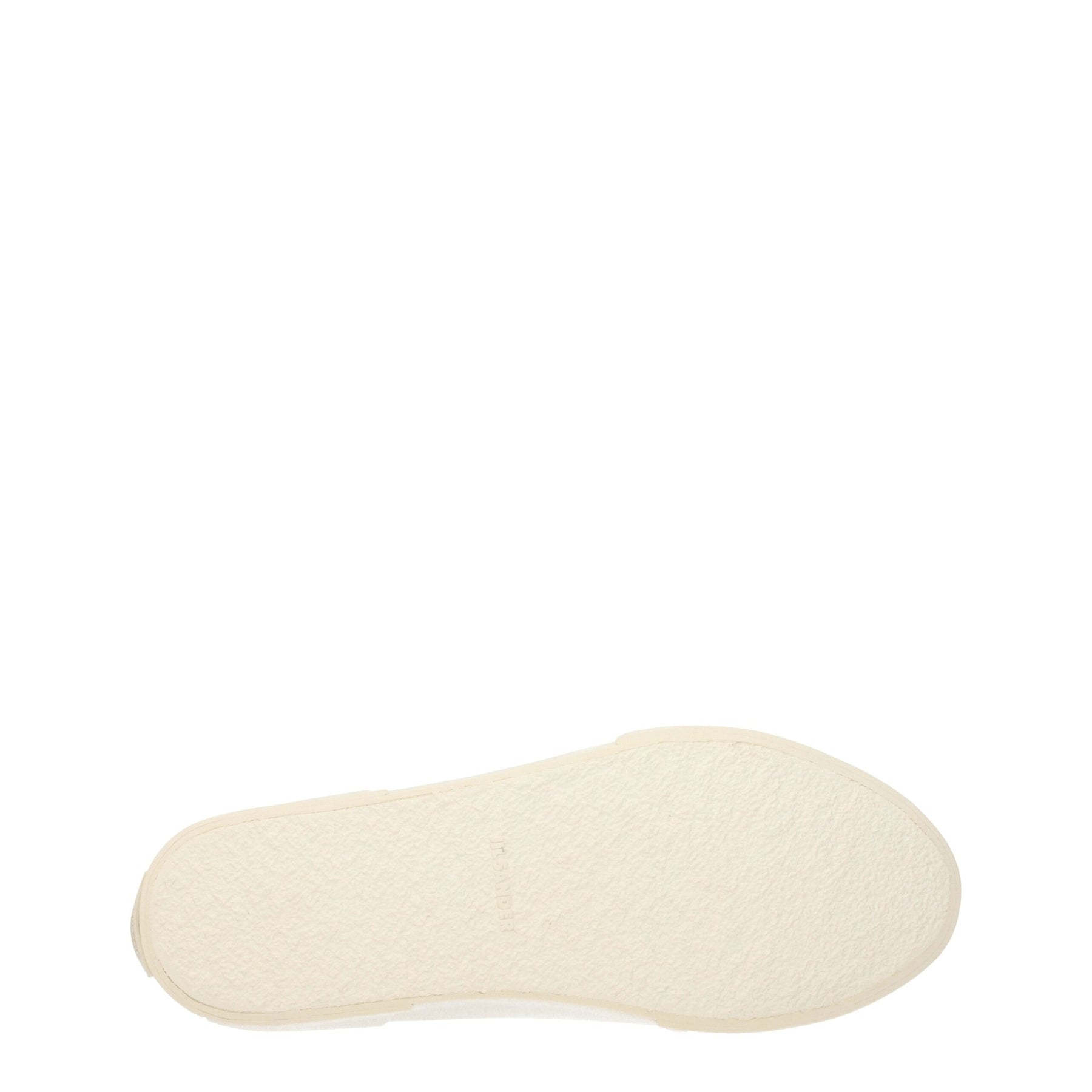 Jil Sander Beige Fabric High Top Sneakers | Regal Royce