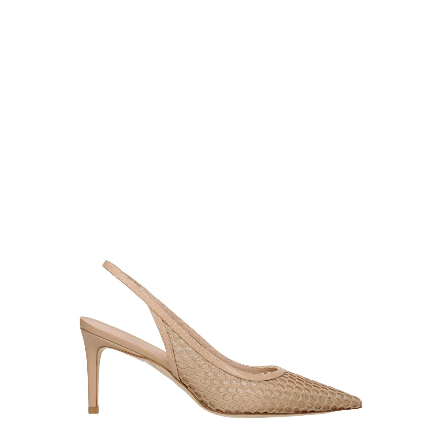 Stuart Weitzman Beige Leather High Heel Pumps | Regal Royce