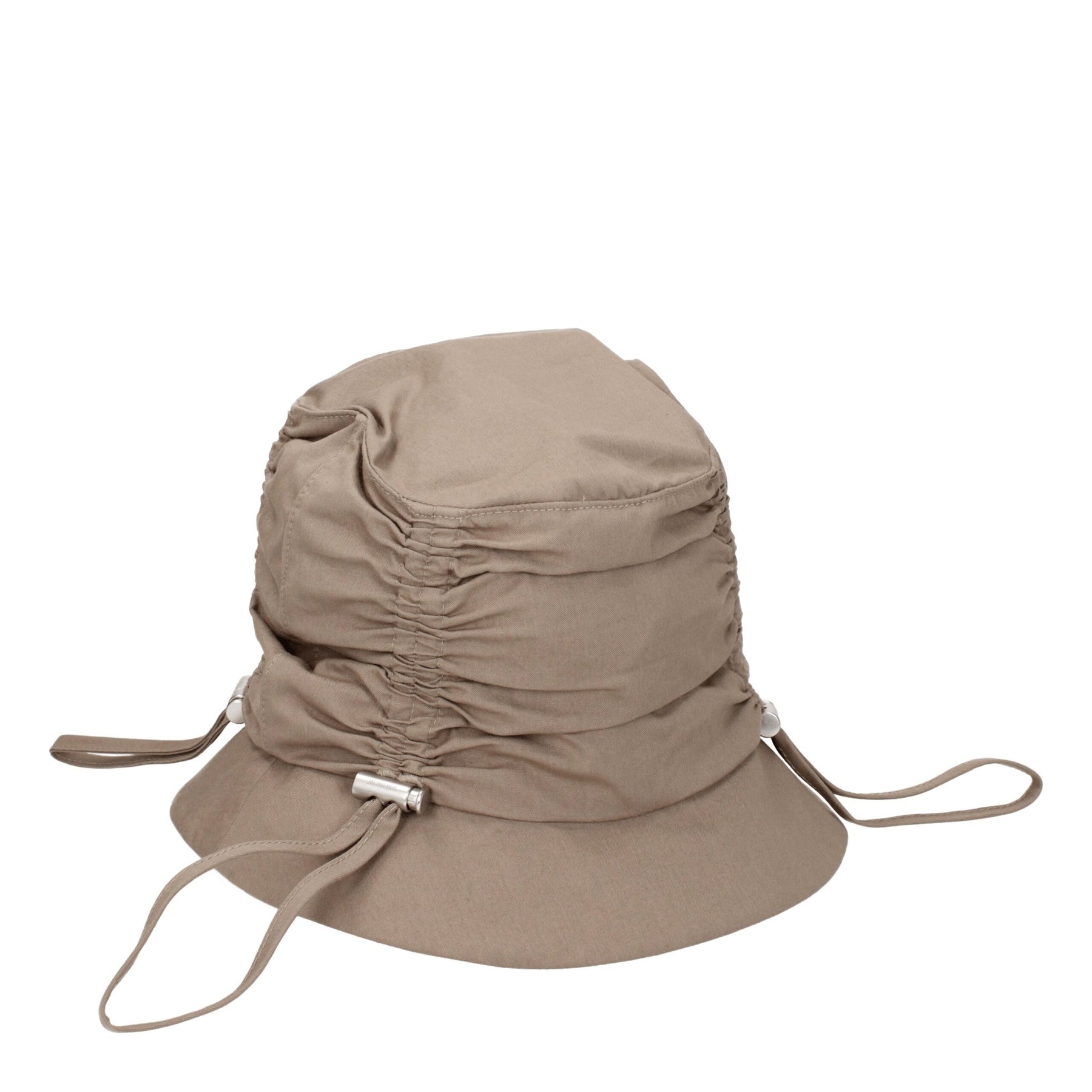 Jacquemus Beige Cotton Bucket Hat | Regal Royce