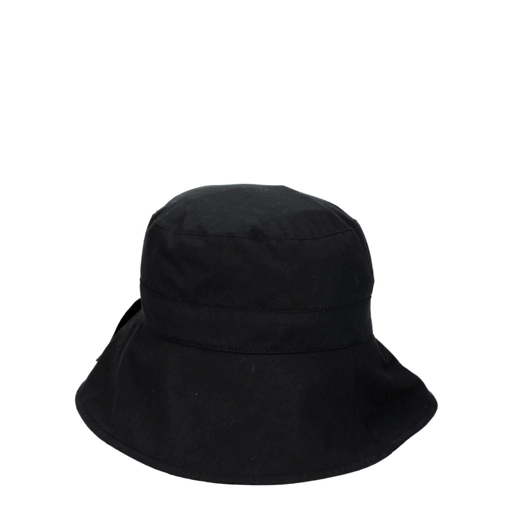 Jacquemus Black Cotton Bucket Hat | Regal Royce