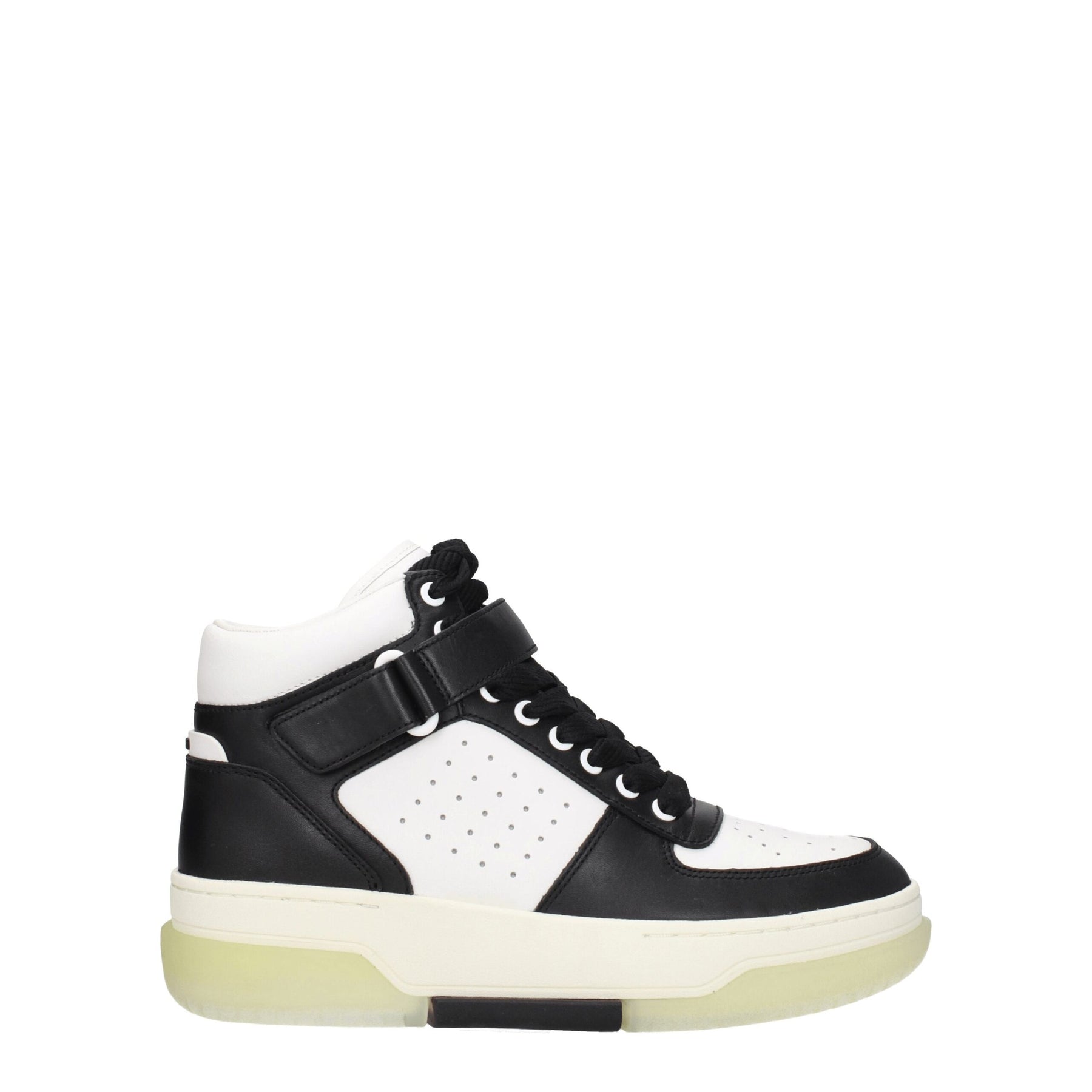 Amiri Black Leather High Top Sneakers | Regal Royce