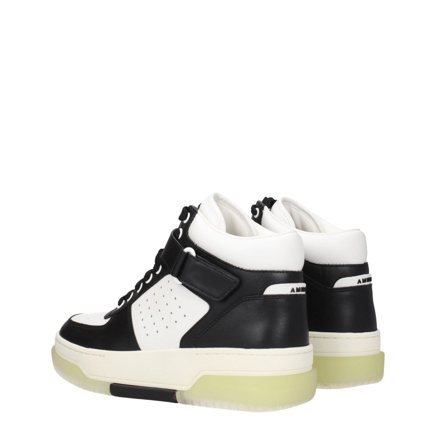 Amiri Black Leather High Top Sneakers | Regal Royce
