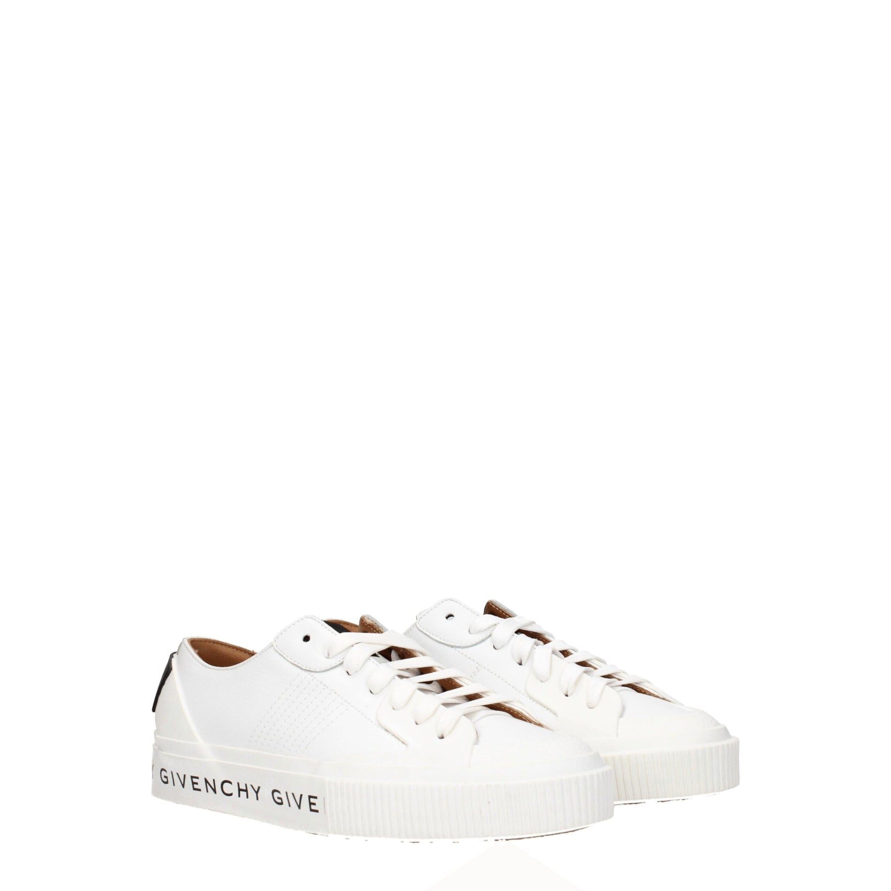 Givenchy White Leather Low Top Sneakers | Regal Royce