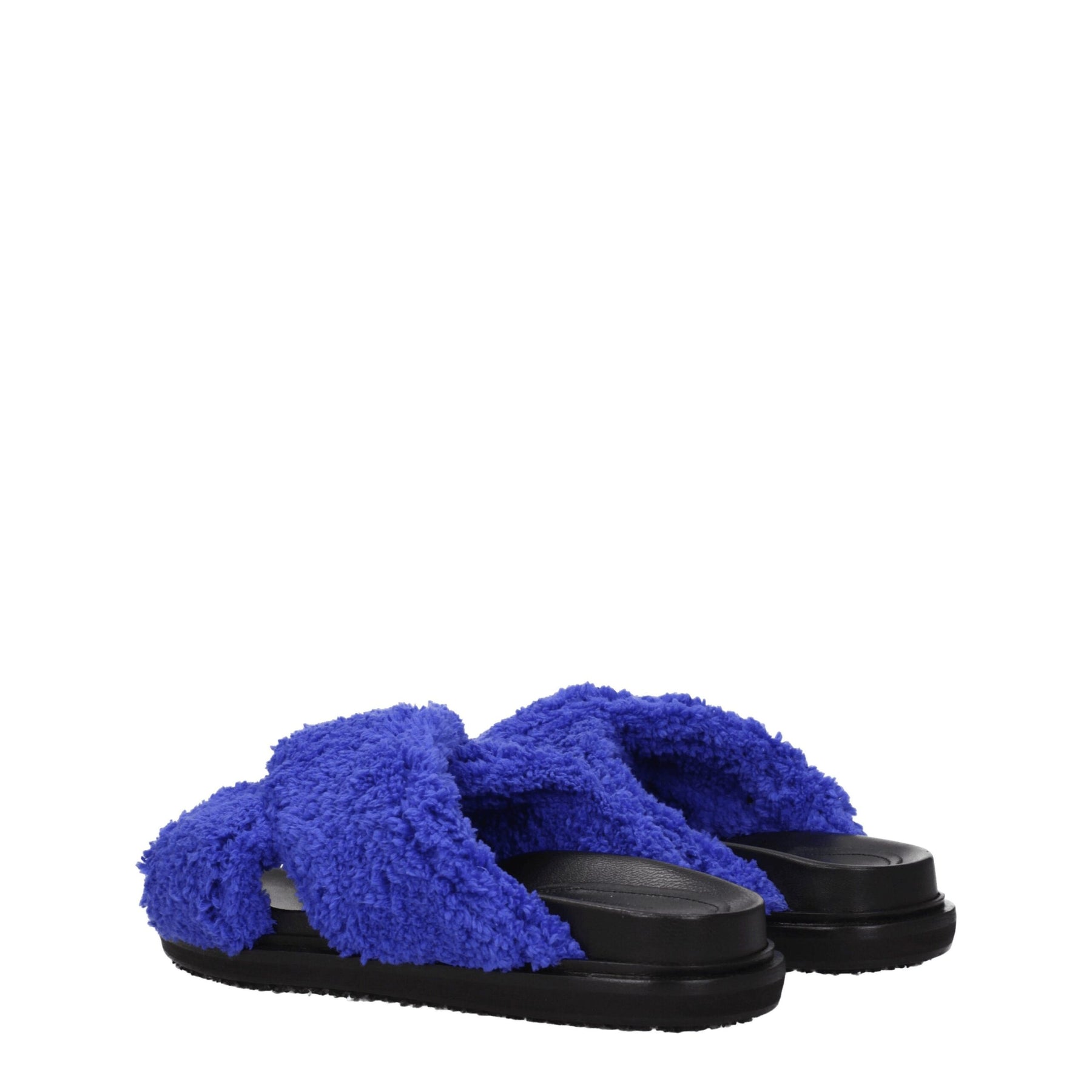 Marni Purple Fabric Slippers | Regal Royce