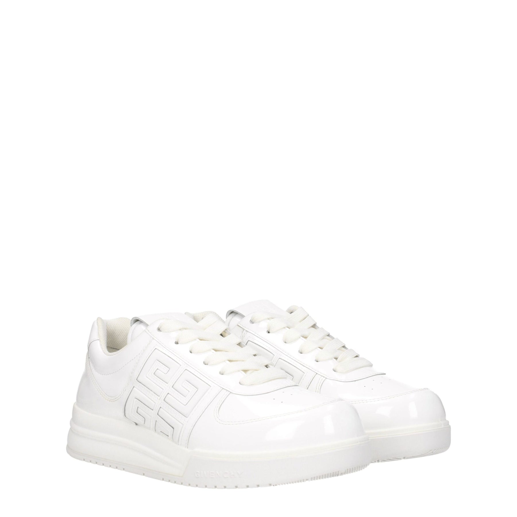 Givenchy White Leather Low Top Sneakers | Regal Royce