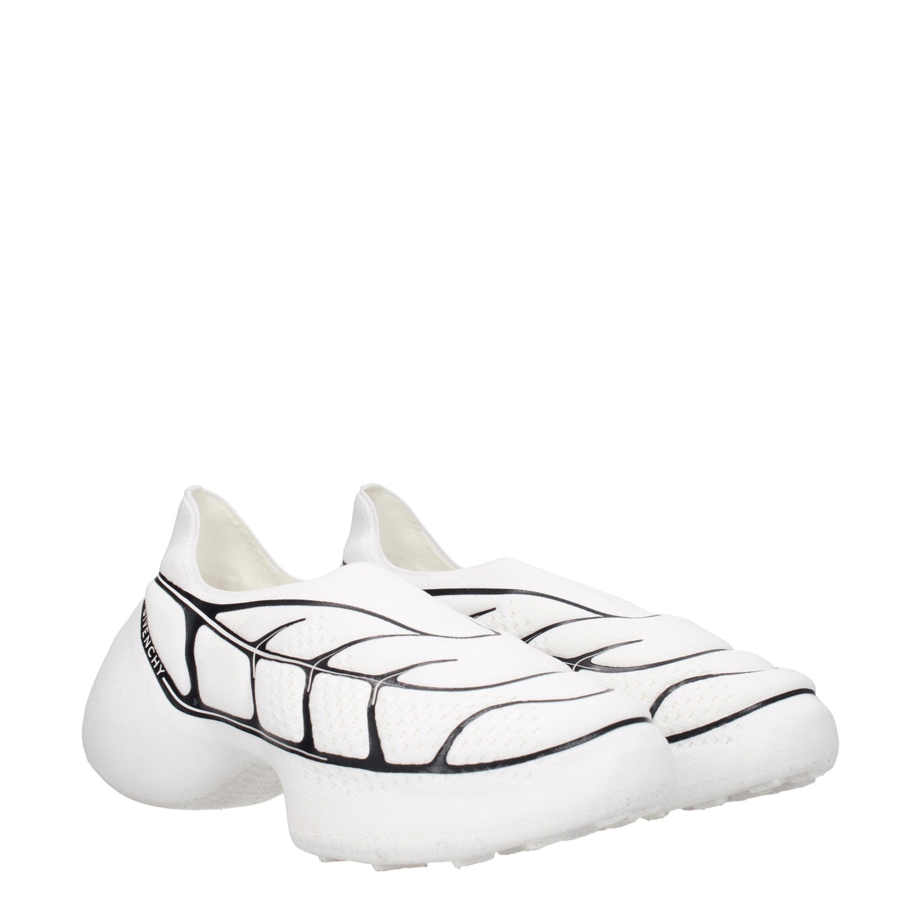 Givenchy White Fabric Low Top Sneakers | Regal Royce