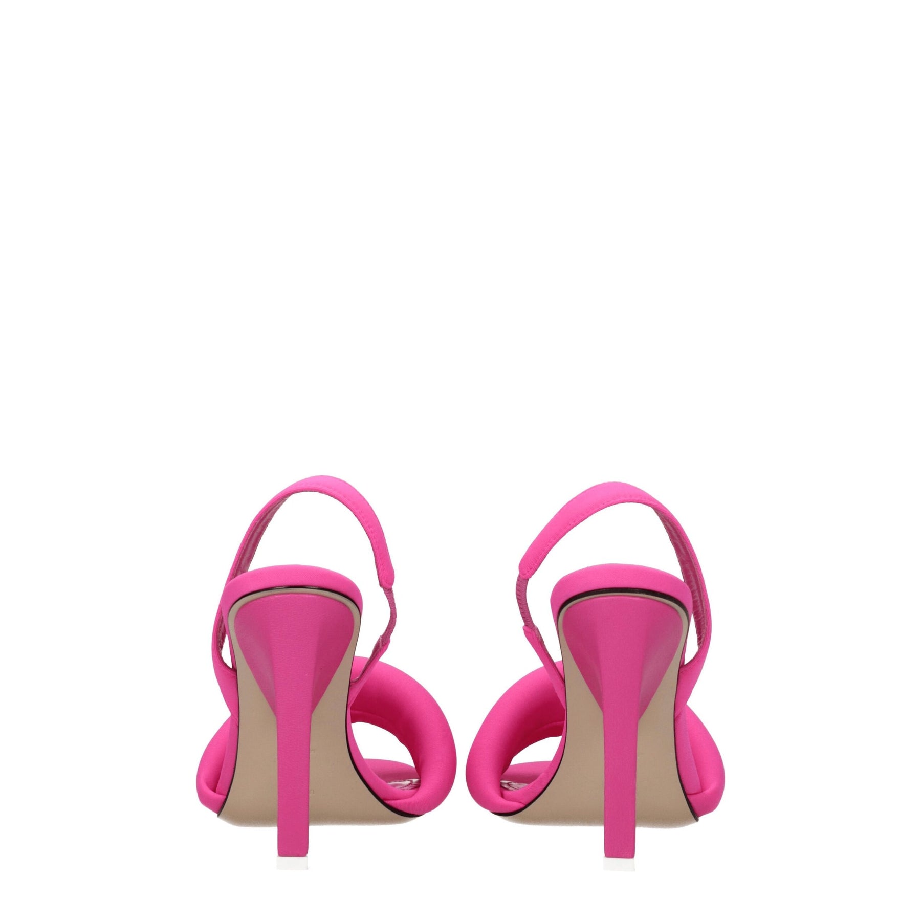 The Attico Pink Fabric Stiletto Heel Sandals | Regal Royce