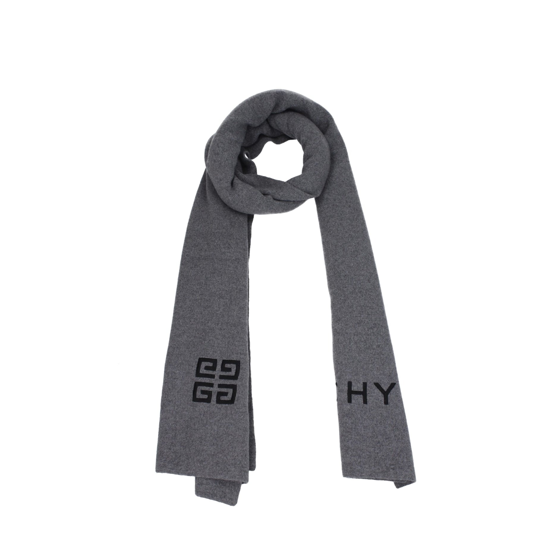 Givenchy Gray Wool Scarf | Regal Royce