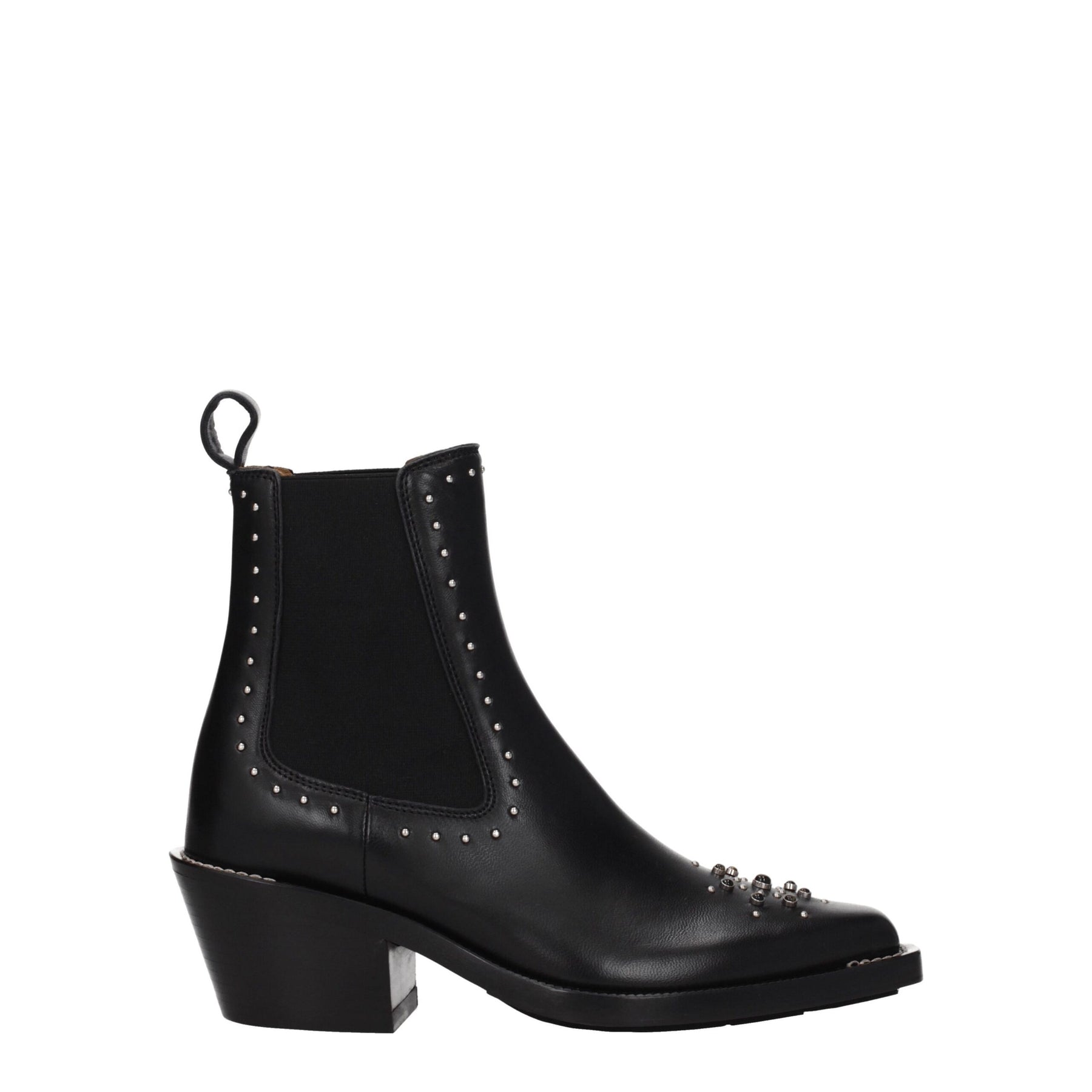 Chloé Black Leather Ankle Boots | Regal Royce