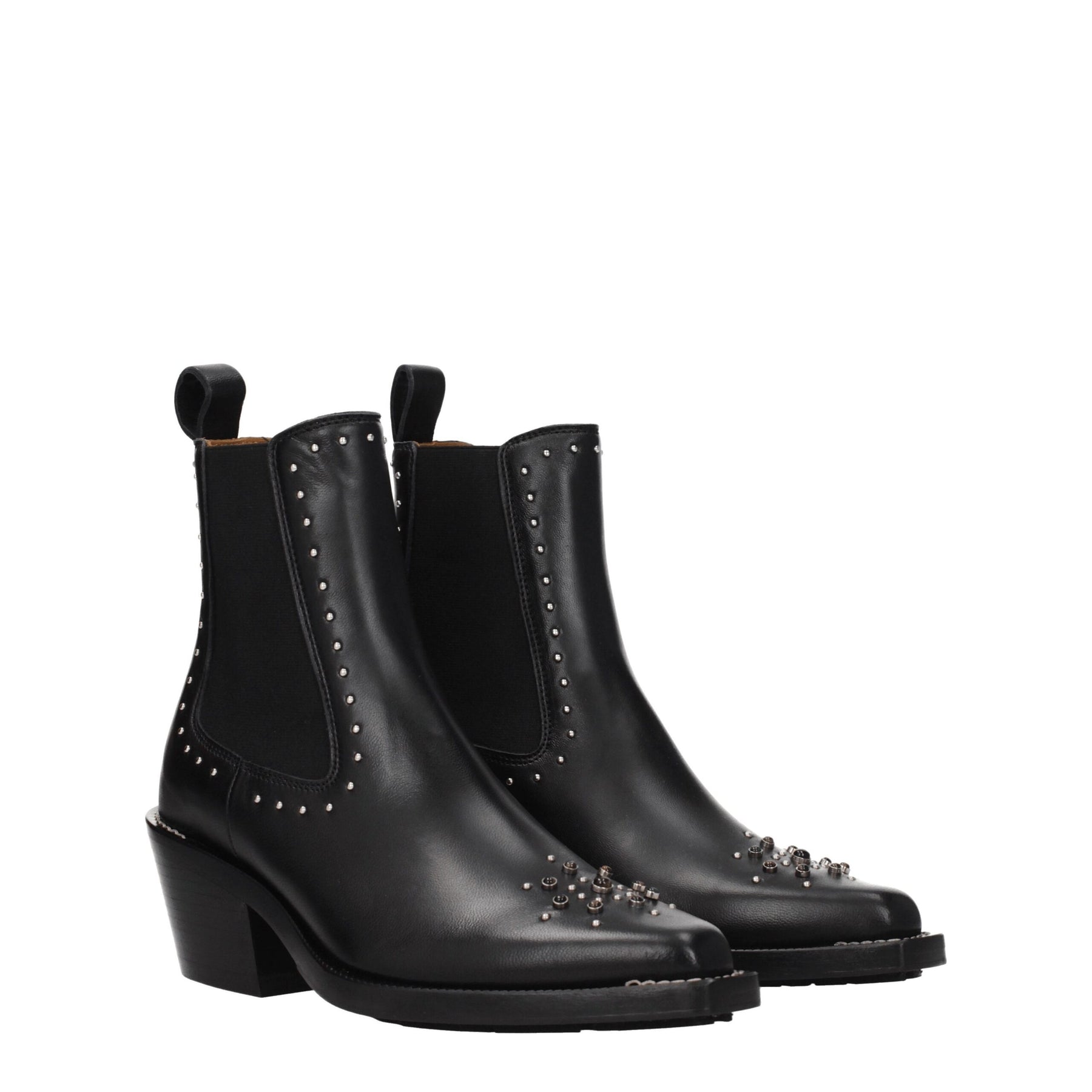 Chloé Black Leather Ankle Boots | Regal Royce