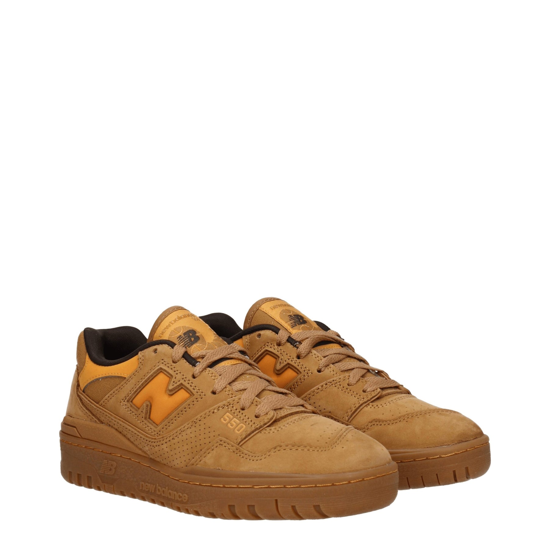 New Balance Brown Leather Sneakers | Regal Royce