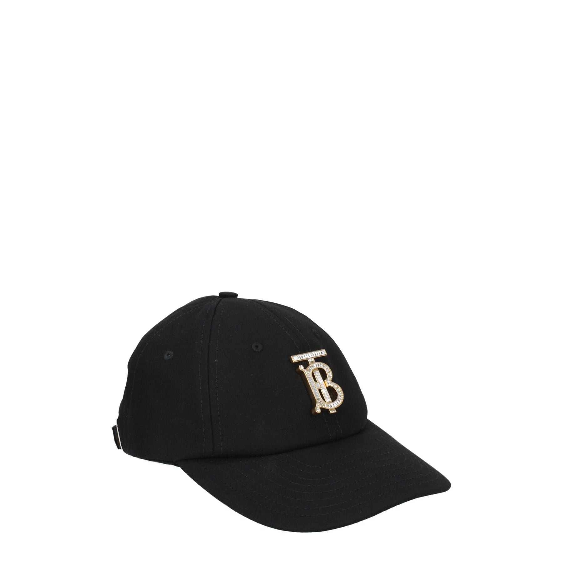 Burberry Black Cotton Cap (Baseball Hat) | Regal Royce