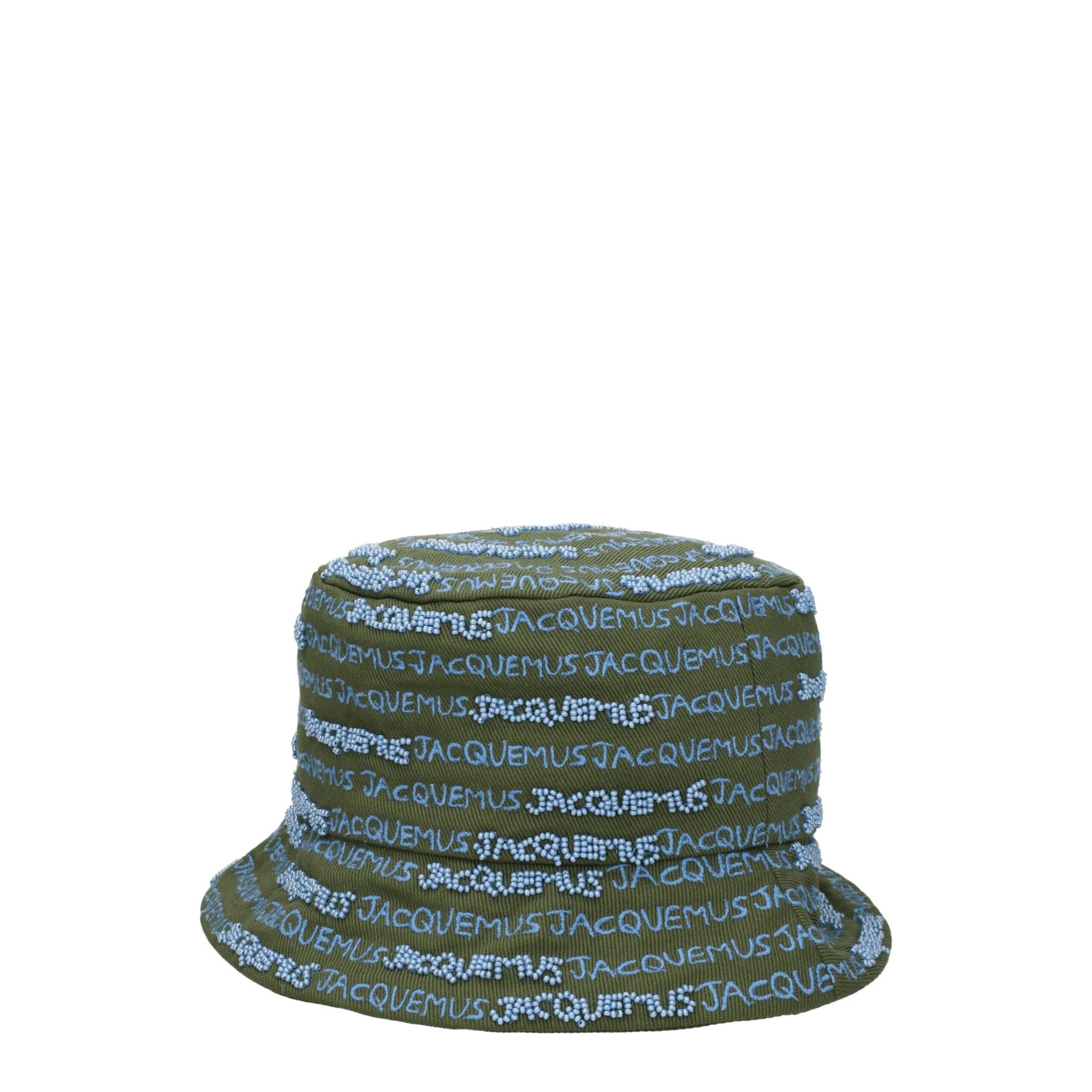 Jacquemus Green Cotton Bucket Hat