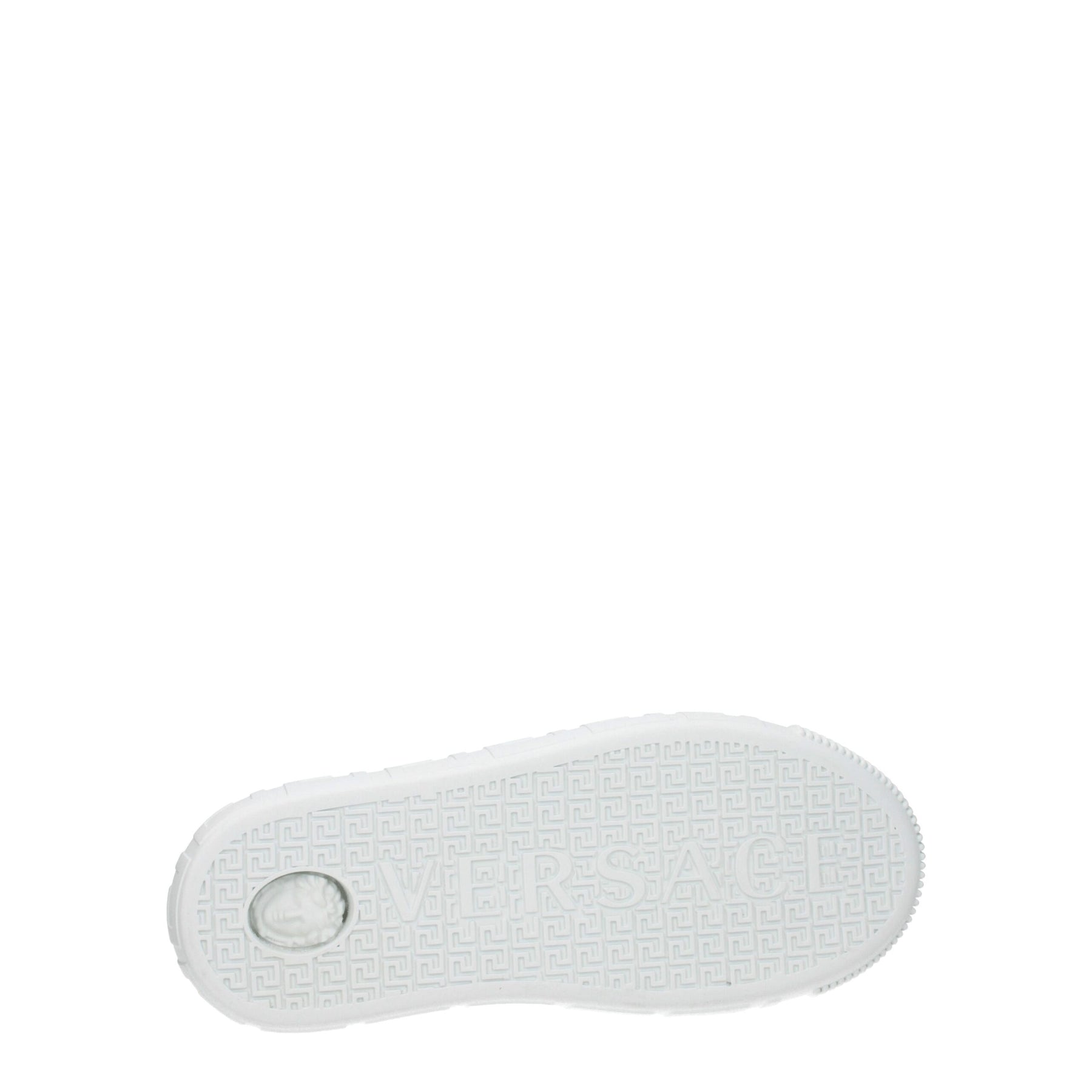 Versace White Leather Low Top Sneakers | Regal Royce