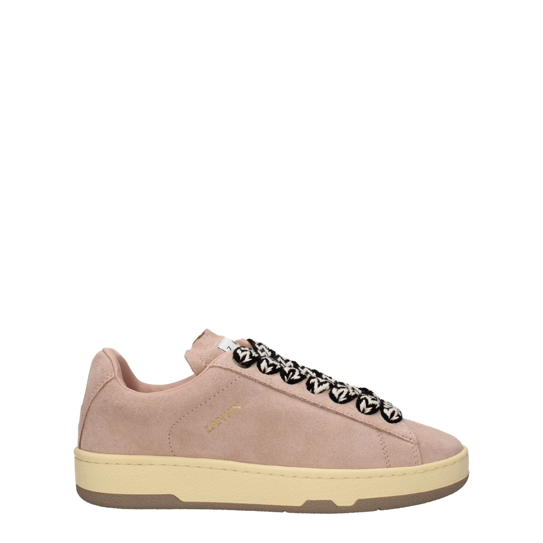 Lanvin Pink Leather Low Top Sneakers | Regal Royce