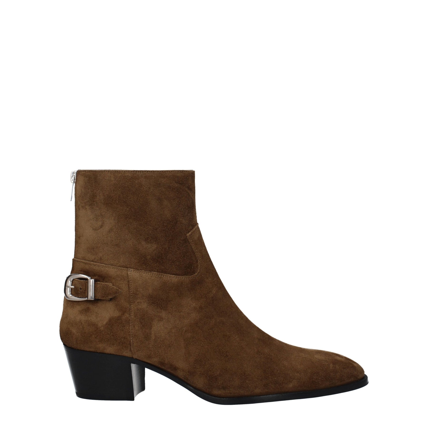 Celine Brown Leather Ankle Boots | Regal Royce