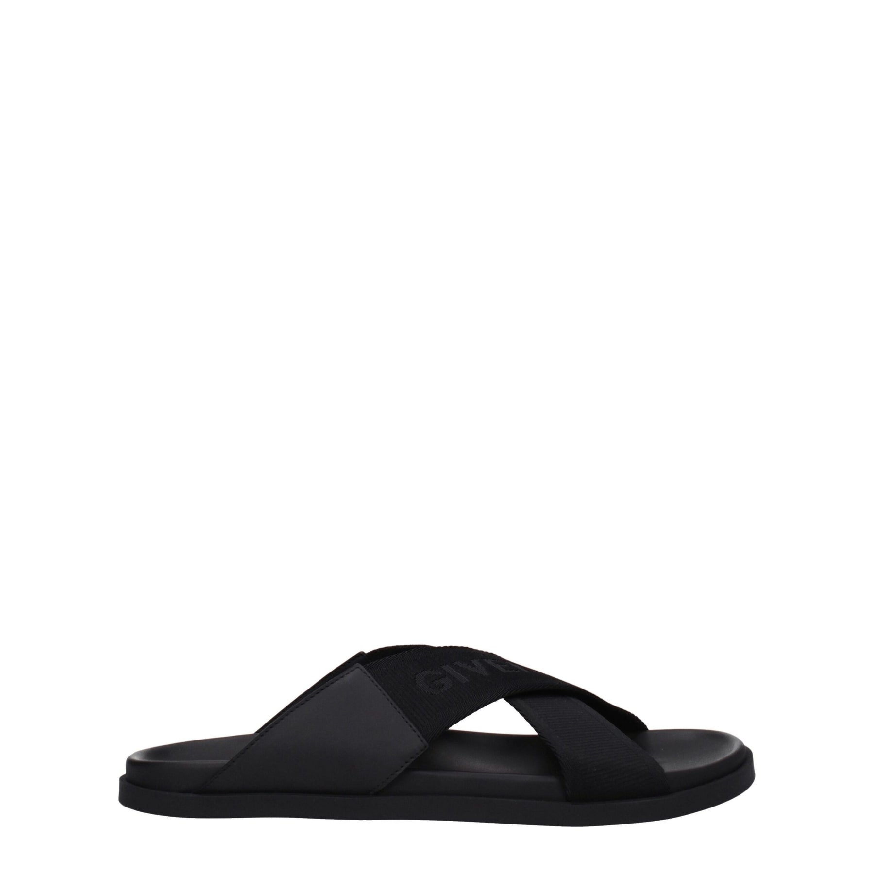 Givenchy Black Fabric Slippers | Regal Royce
