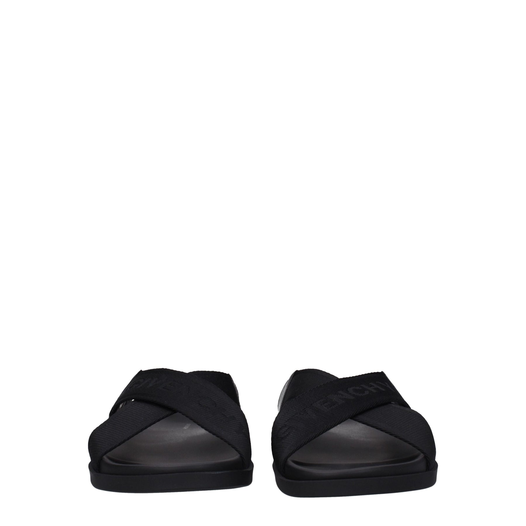Givenchy Black Fabric Slippers | Regal Royce