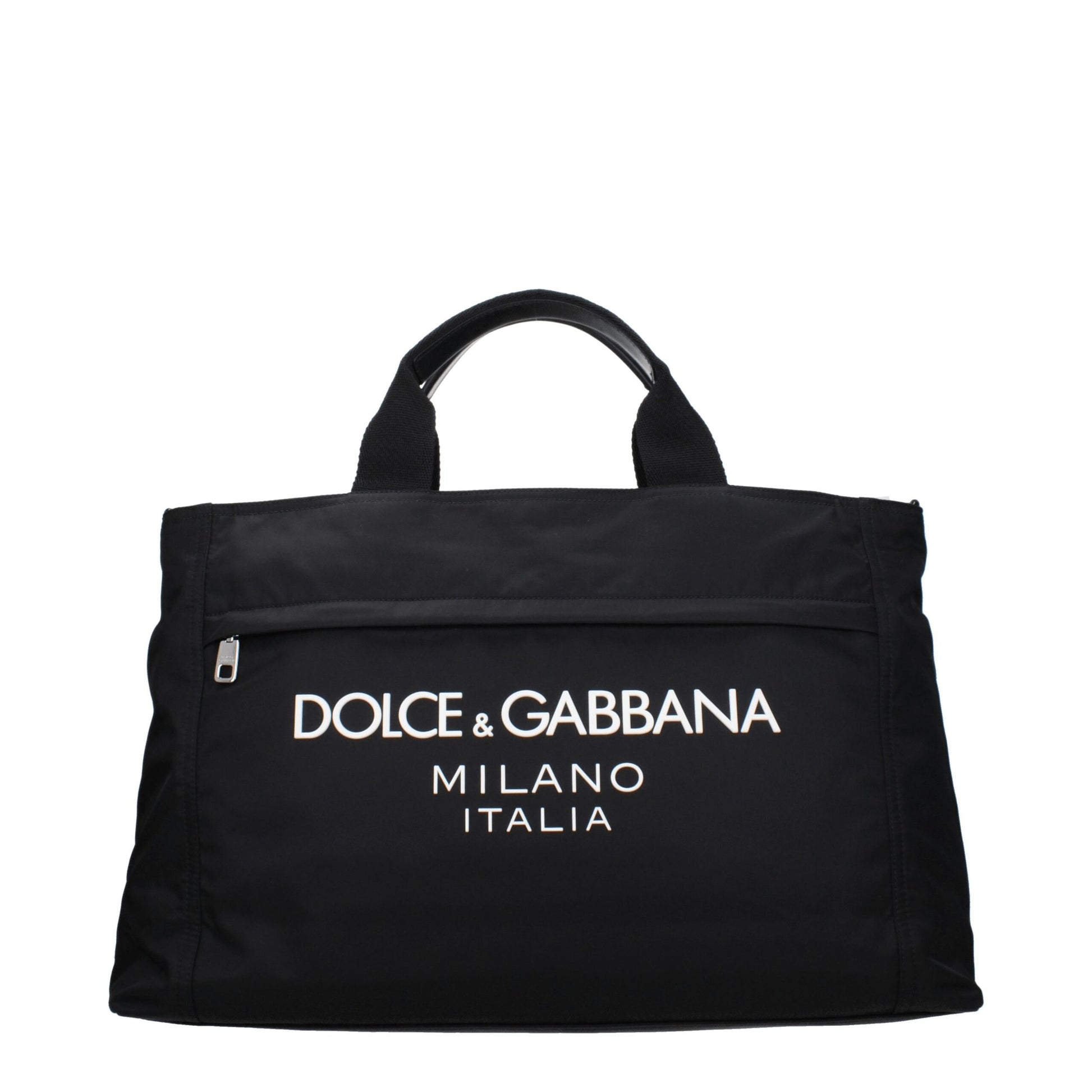 Dolce & Gabbana Black Fabric Luggage And Travel