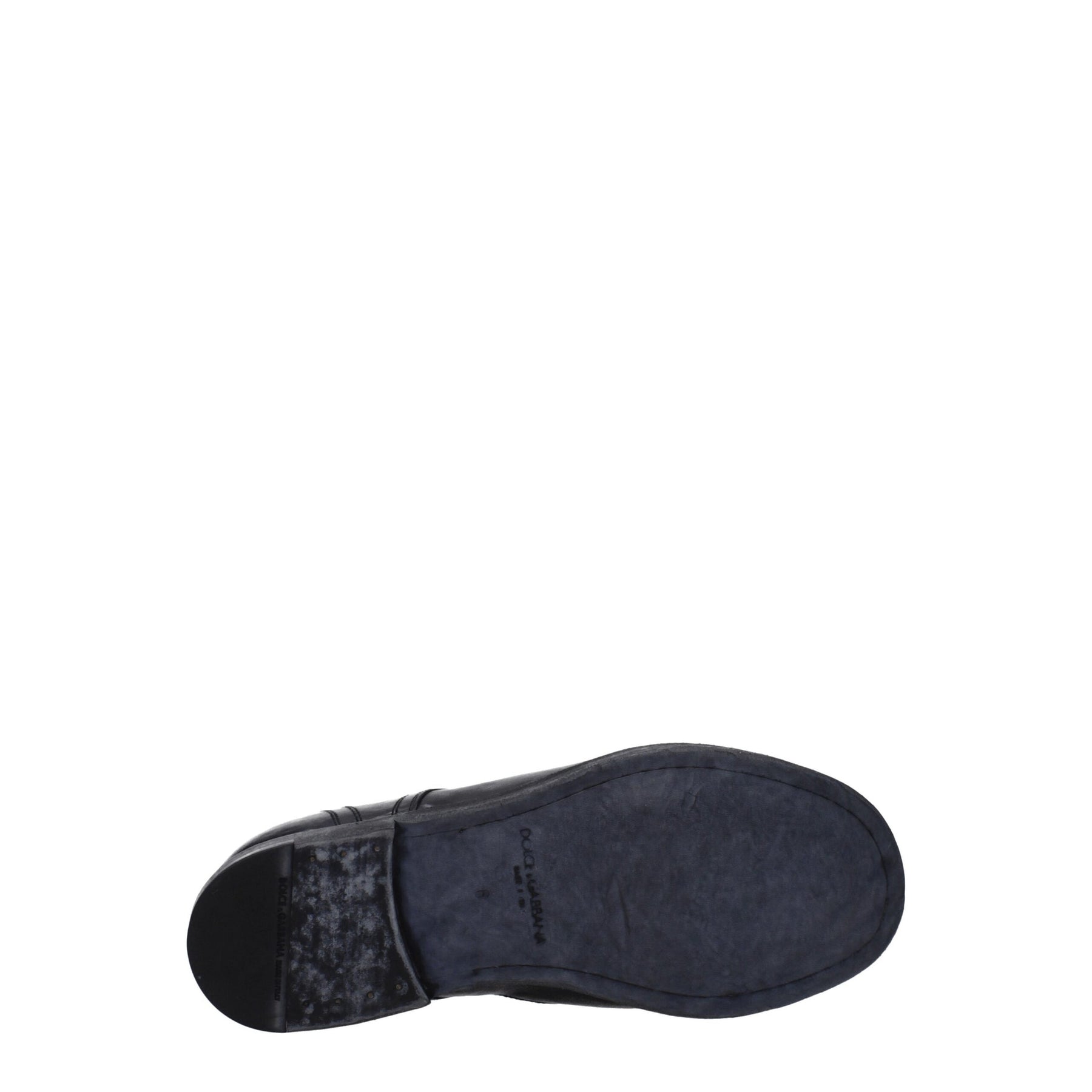 Dolce & Gabbana Black Leather Oxfords And Derbies | Regal Royce