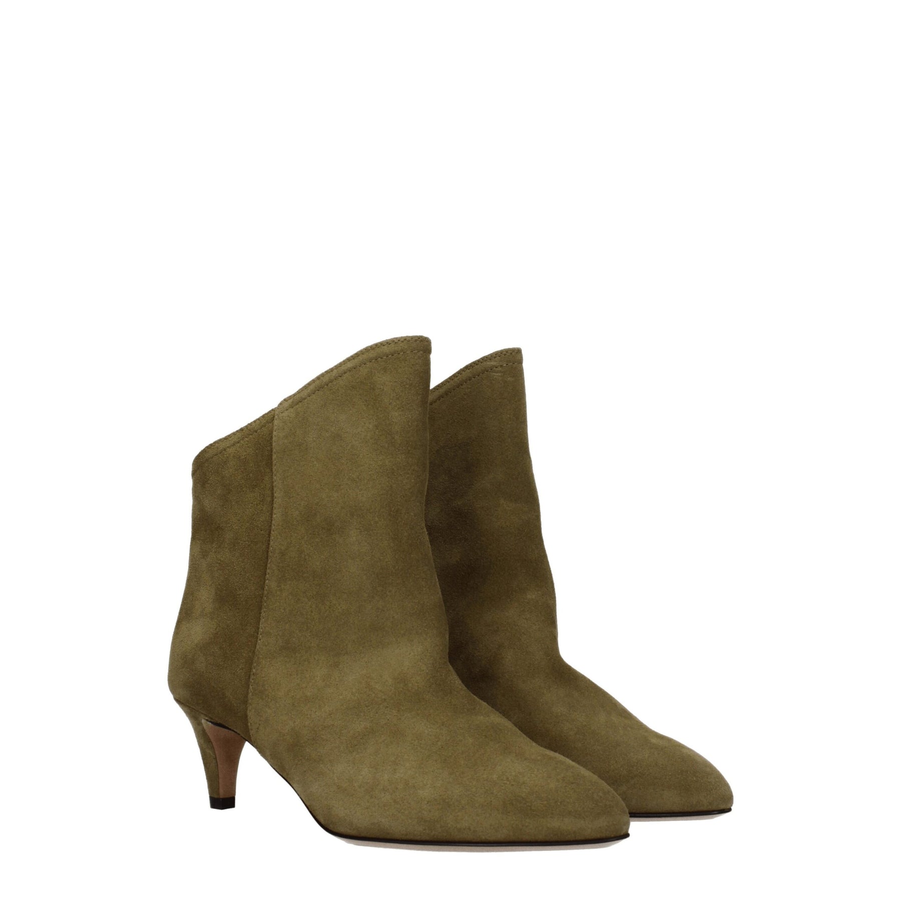 Isabel Marant Gray Leather Ankle Boots | Regal Royce