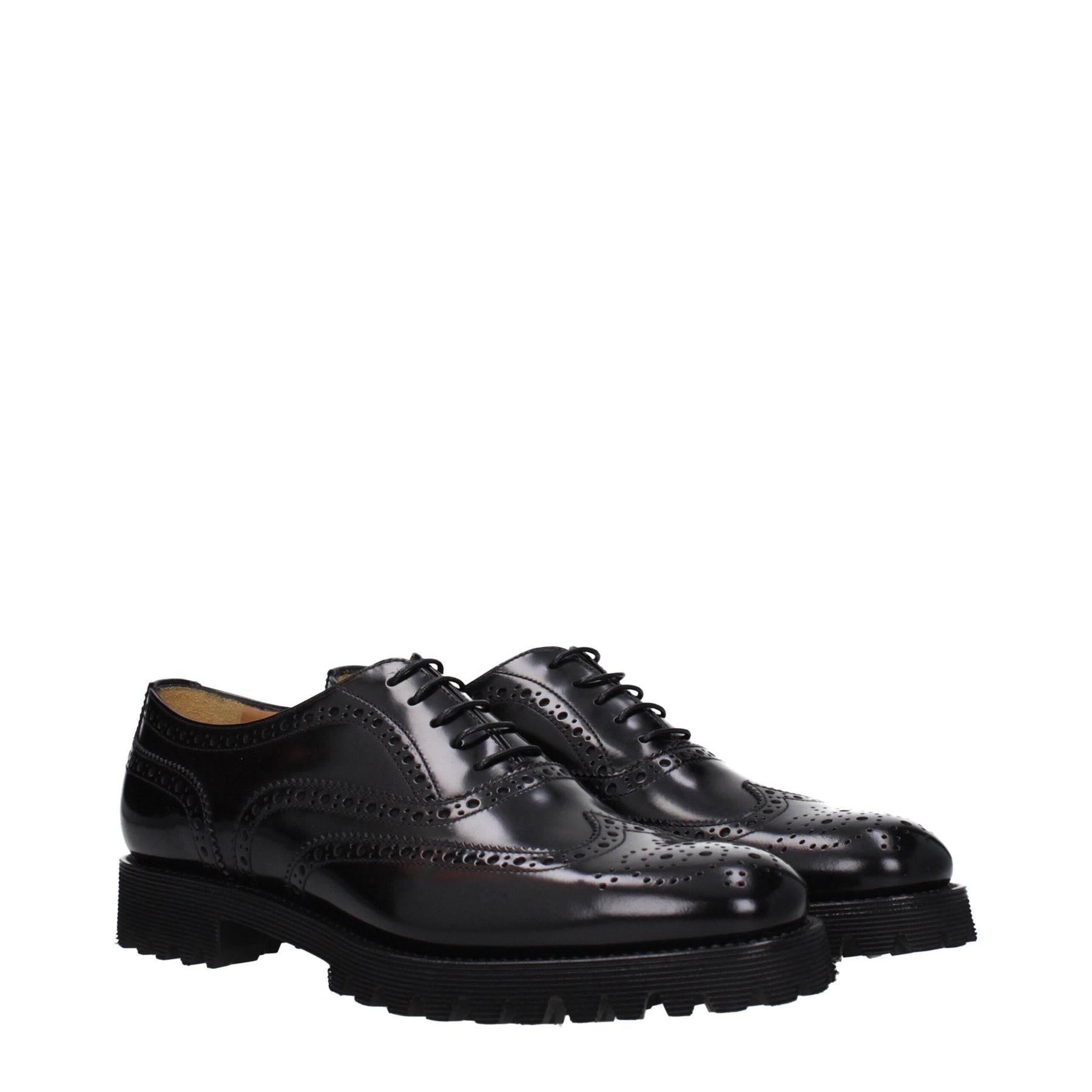 Church's Black Leather Oxfords And Derbies | Regal Royce
