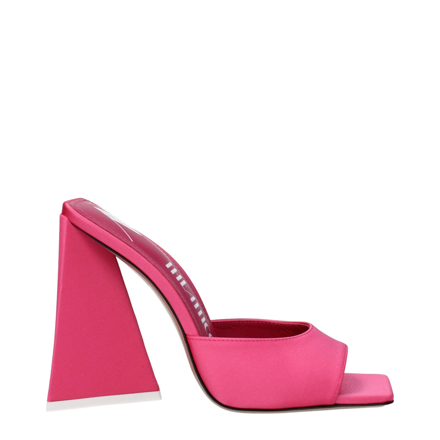 The Attico Pink Fabric Platform Sandals | Regal Royce