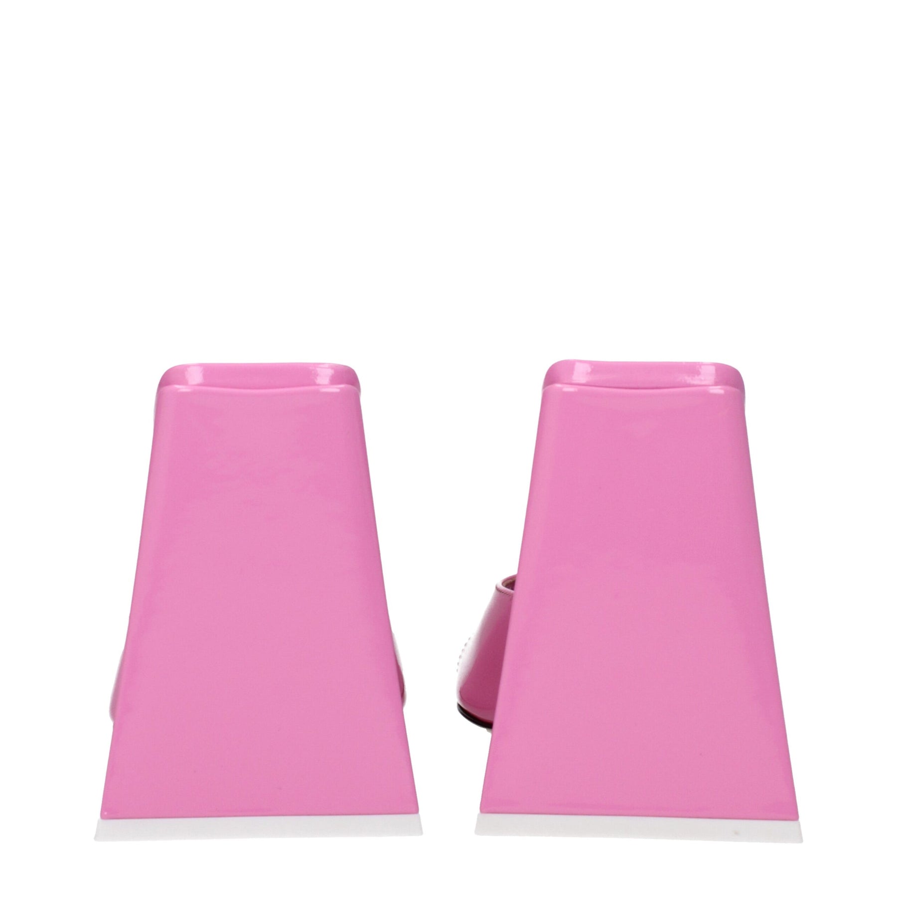 The Attico Pink Leather Platform Sandals | Regal Royce