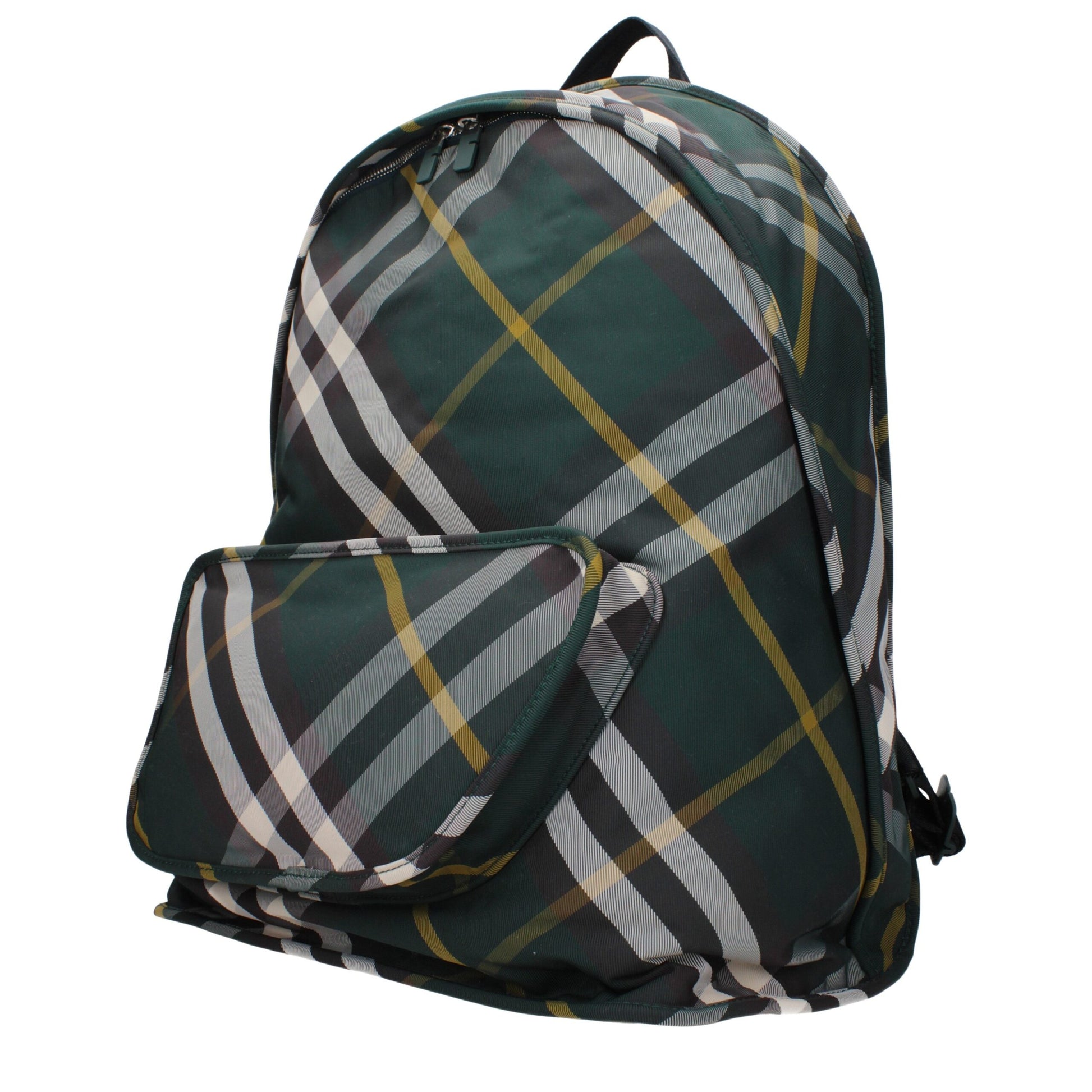 Burberry Green Fabric Backpack