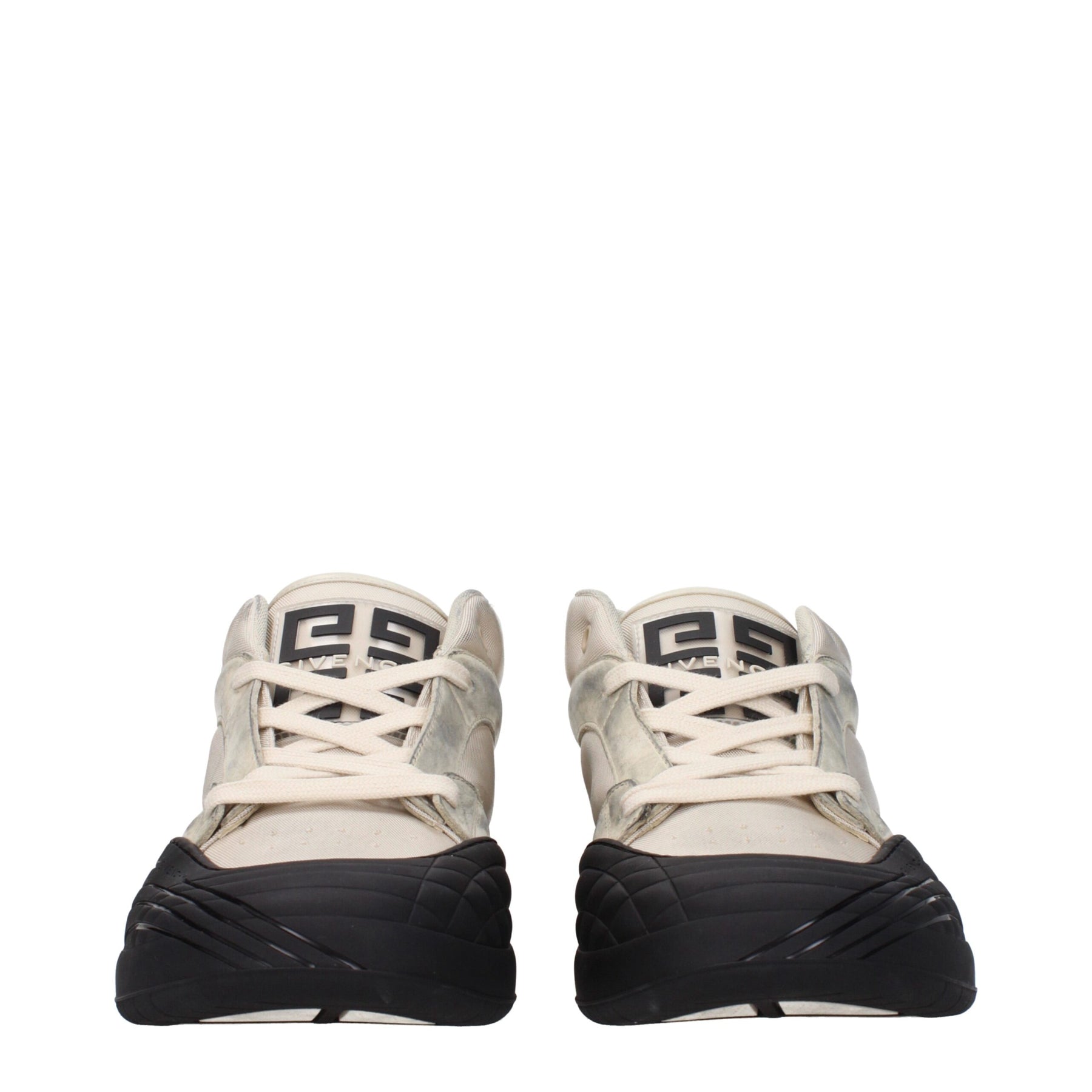 Givenchy Beige Fabric Chunky Sneakers | Regal Royce