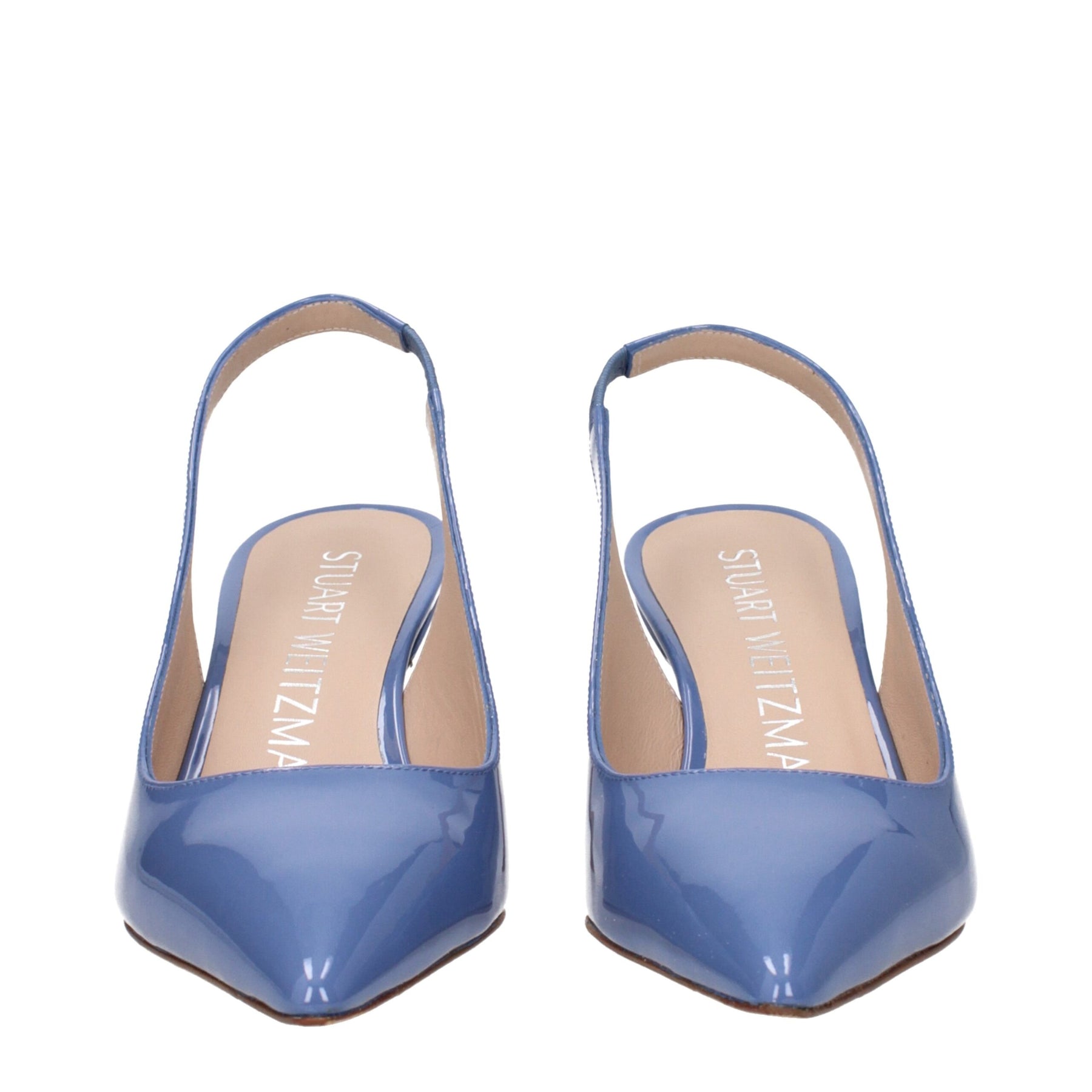Stuart Weitzman Light Blue Leather High Heel Pumps | Regal Royce