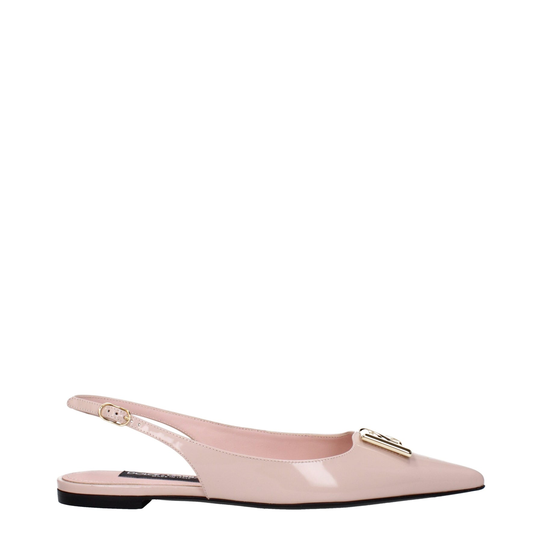 Dolce & Gabbana Pink Leather Ballet Flats | Regal Royce