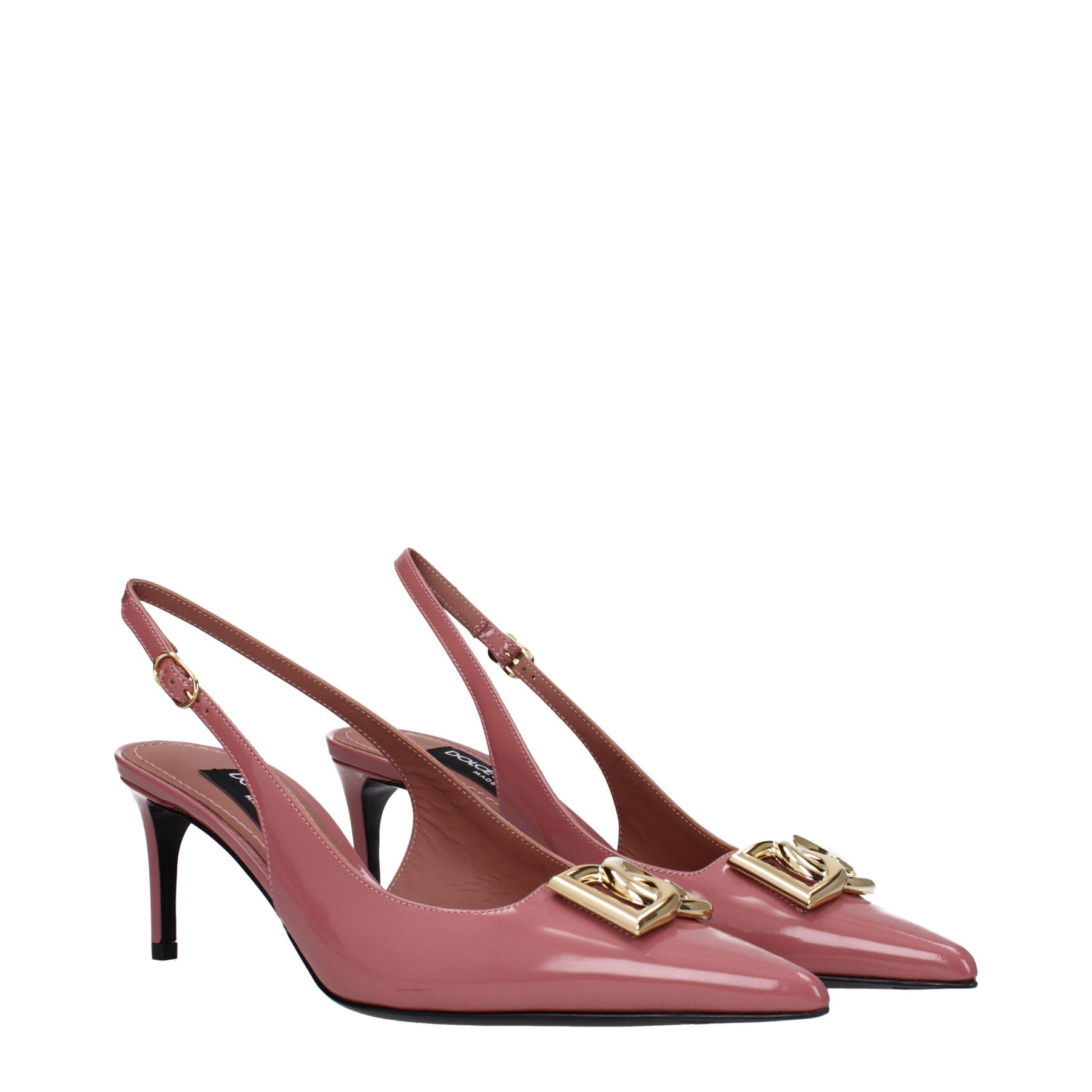 Dolce & Gabbana Pink Leather High Heel Pumps | Regal Royce