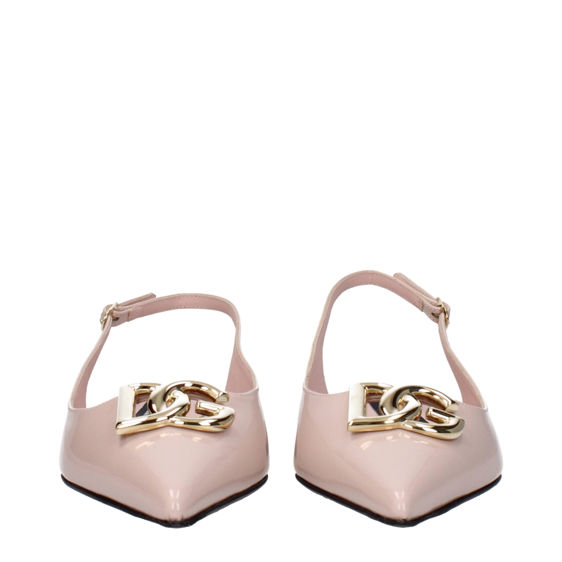 Dolce & Gabbana Pink Leather Ballet Flats | Regal Royce