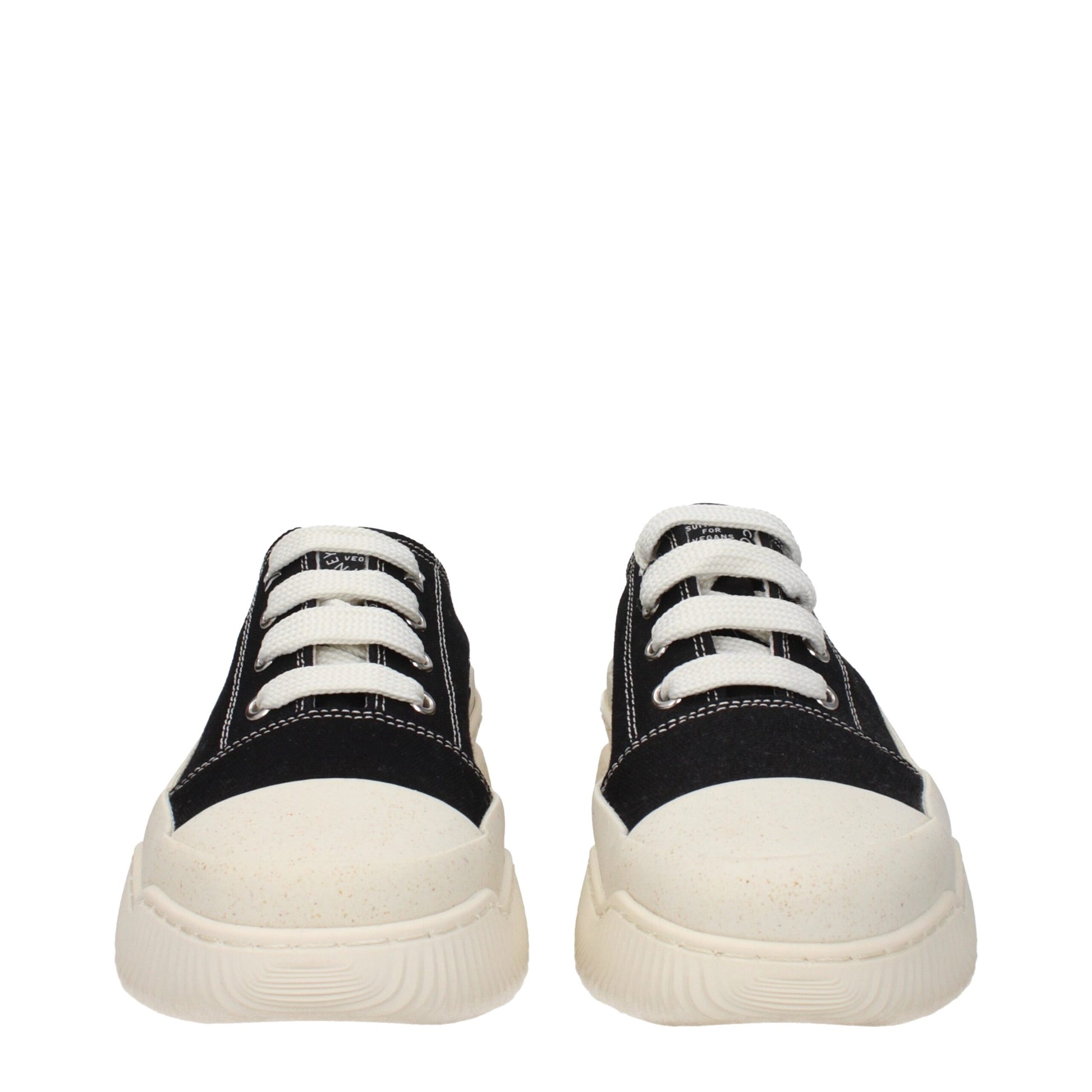 Stella McCartney Black Fabric Chunky Sneakers