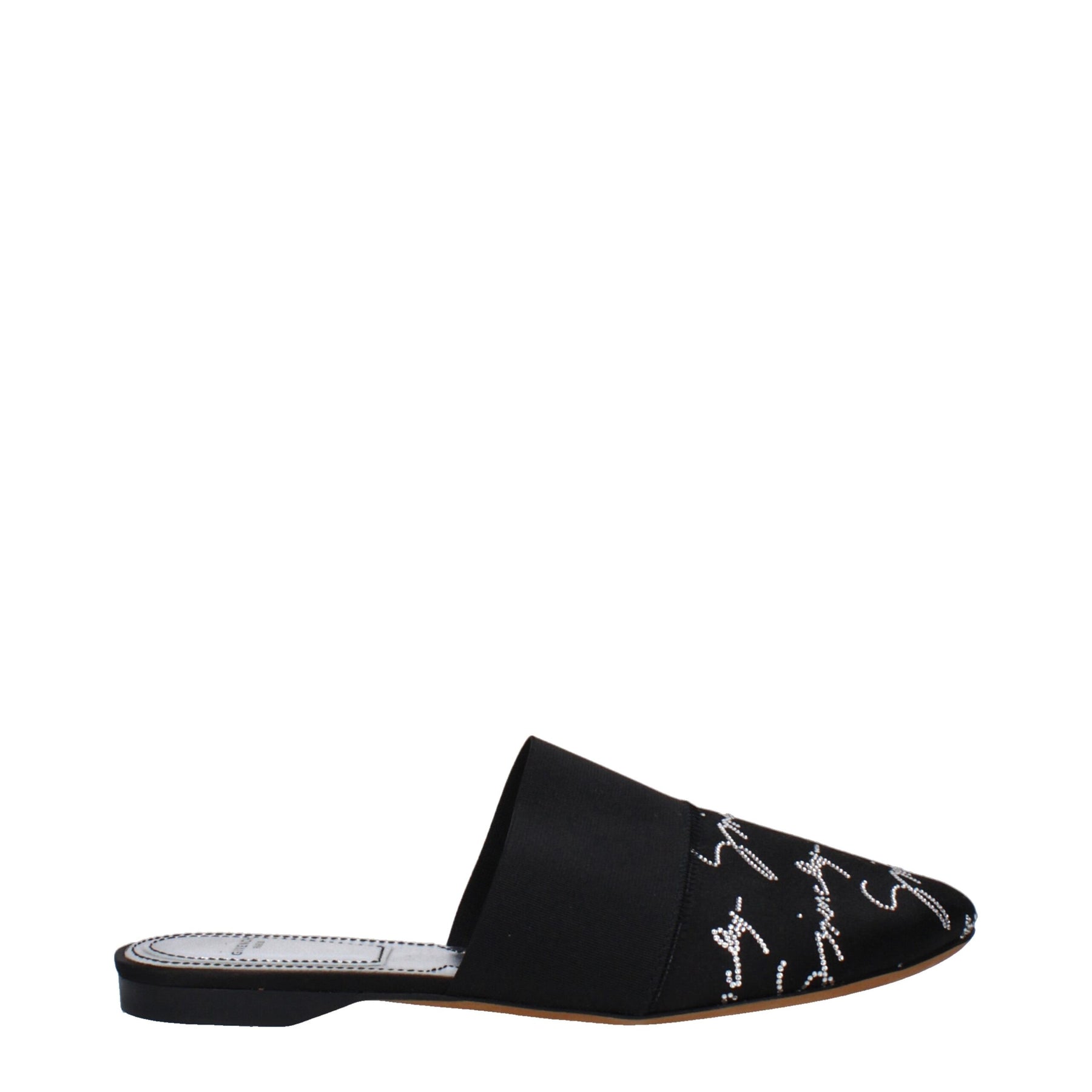 Givenchy Black Satin Slippers | Regal Royce