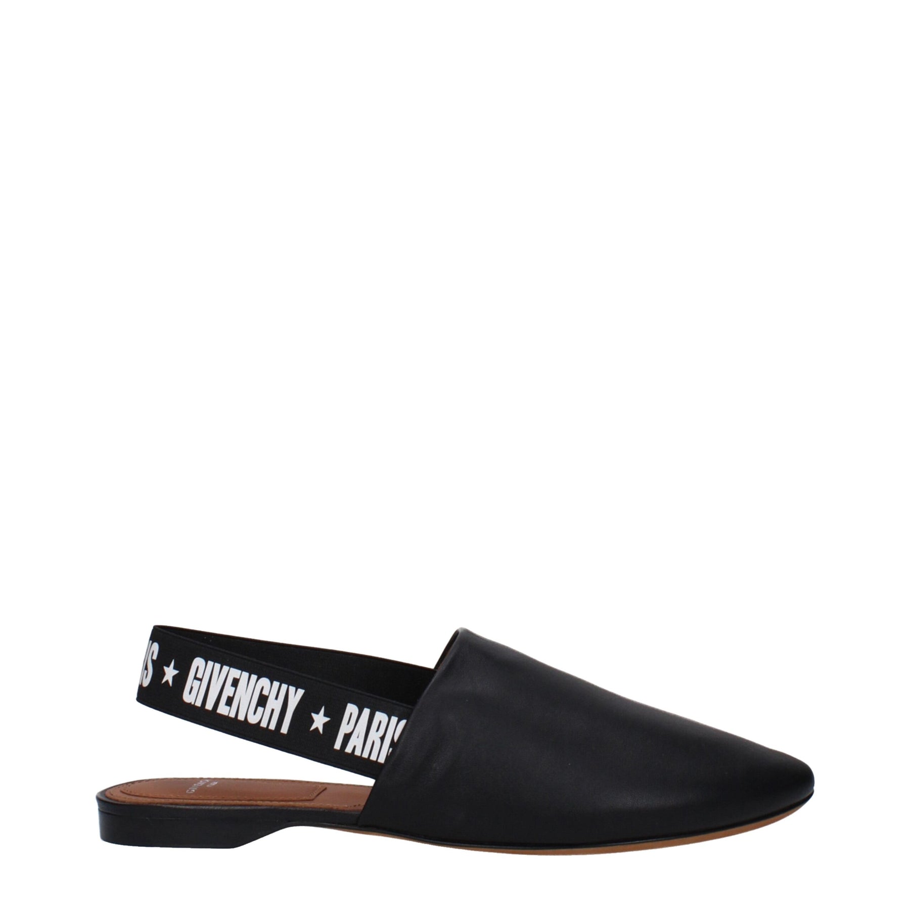 Givenchy Black Leather Slides | Regal Royce