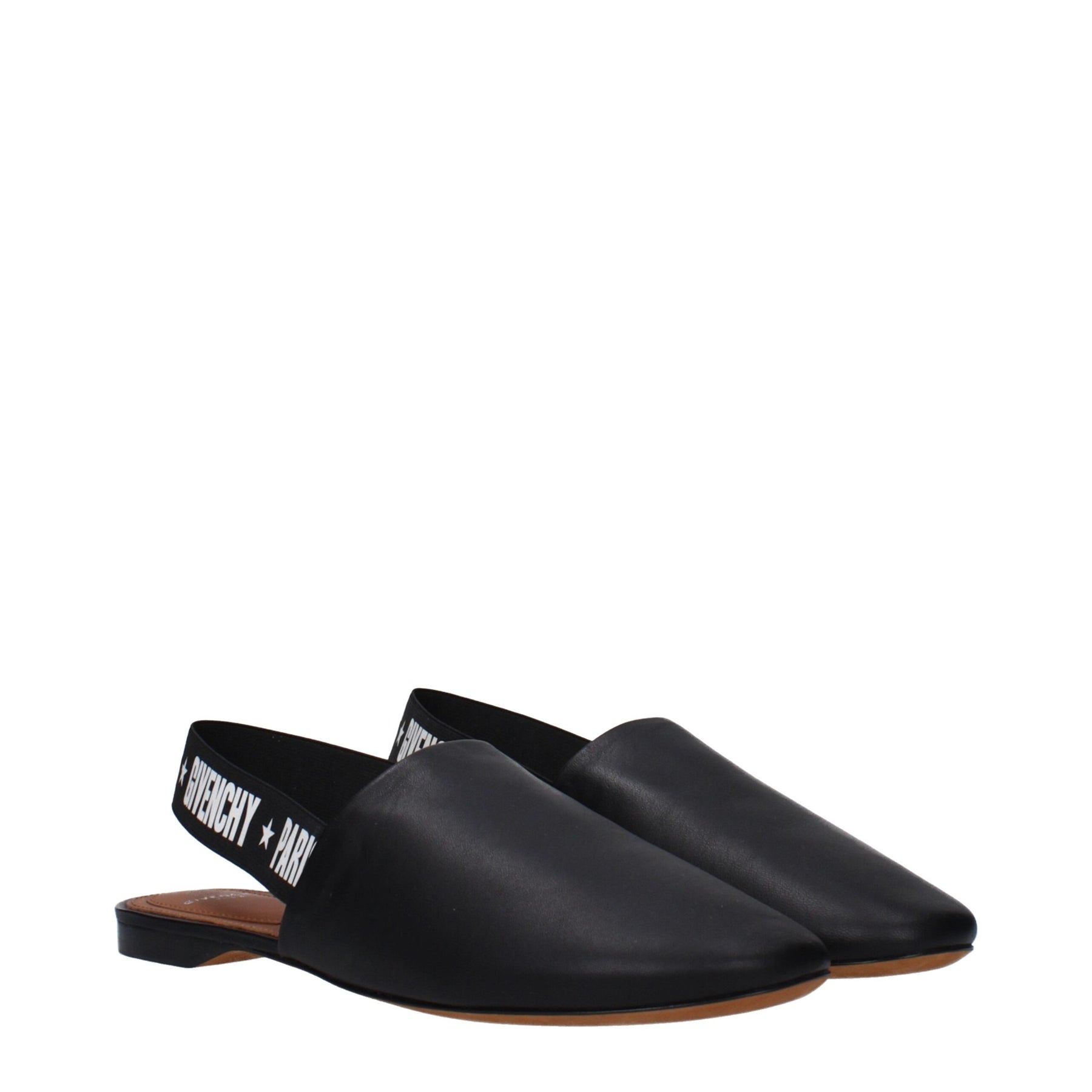 Givenchy Black Leather Slides | Regal Royce