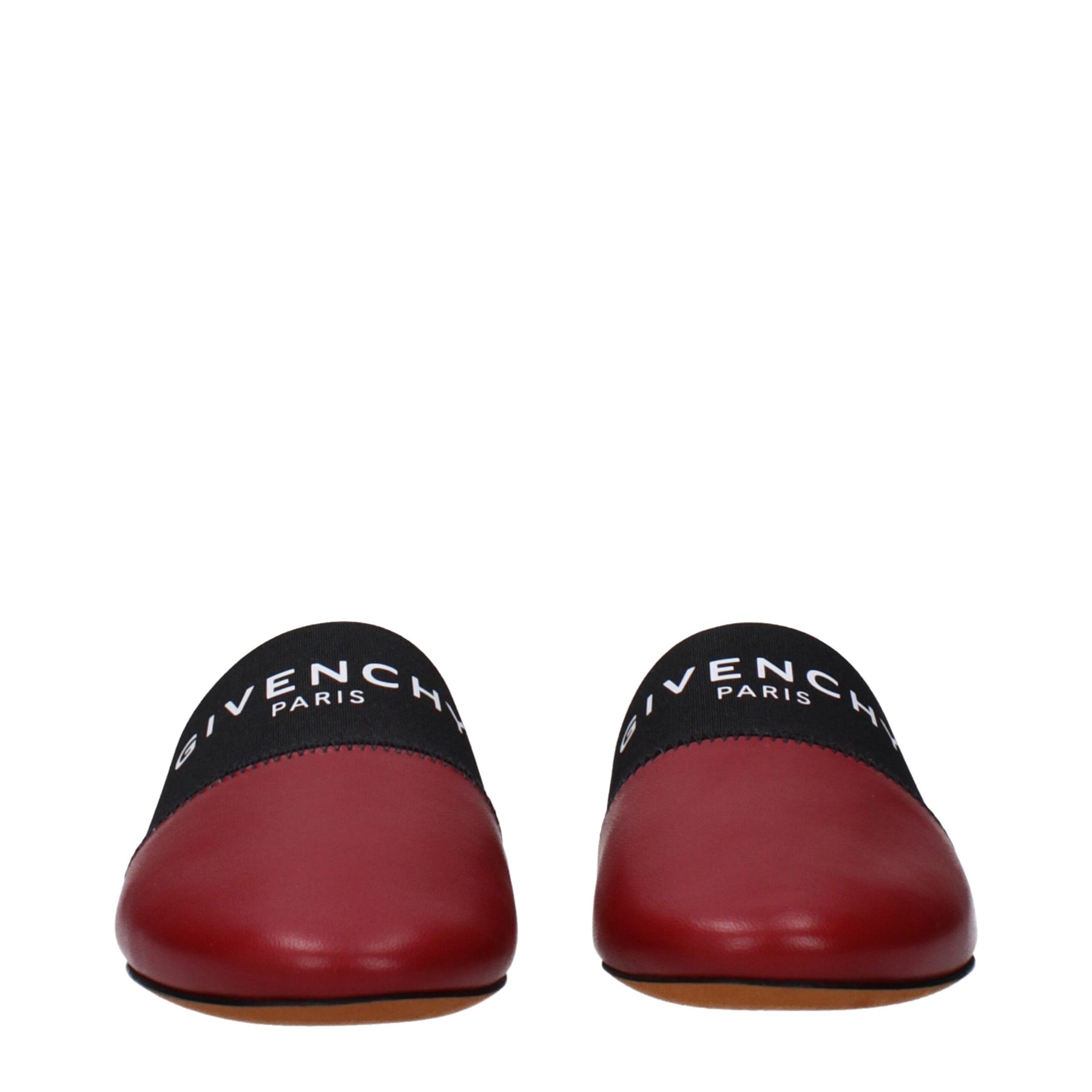 Givenchy Red Leather Slippers | Regal Royce