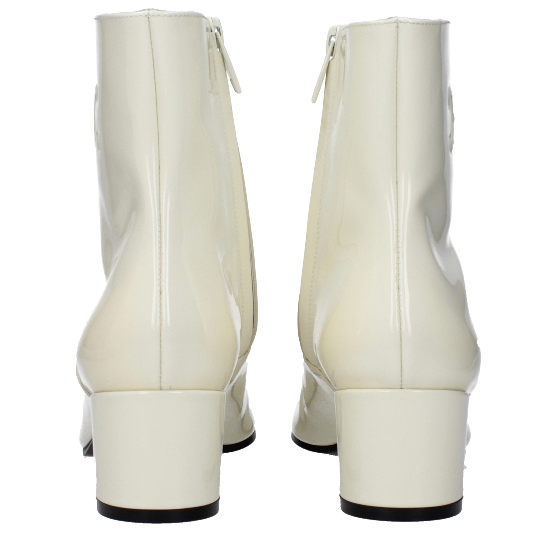 Celine Beige Leather Ankle Boots | Regal Royce